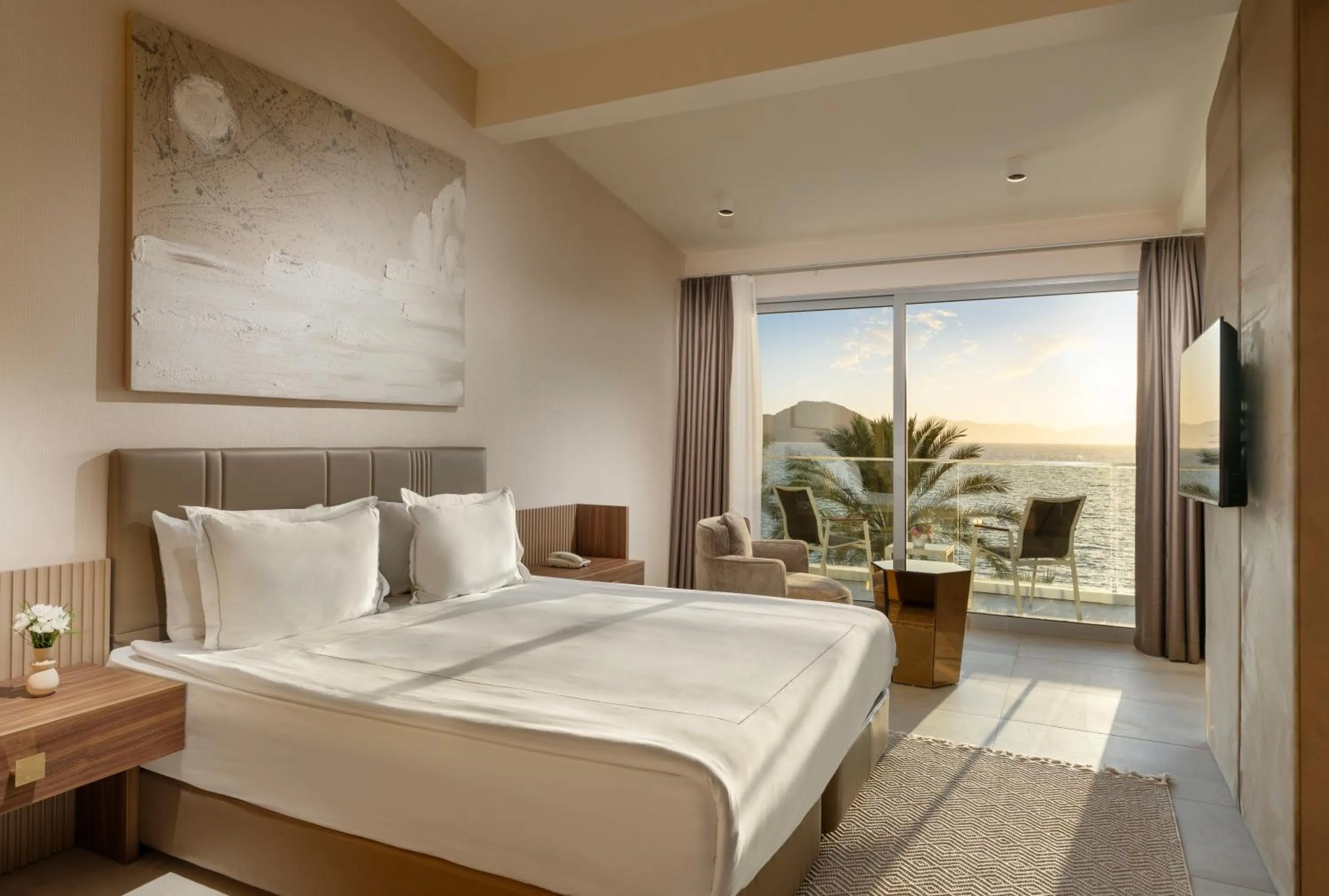 Bed in Arin Resort Bodrum