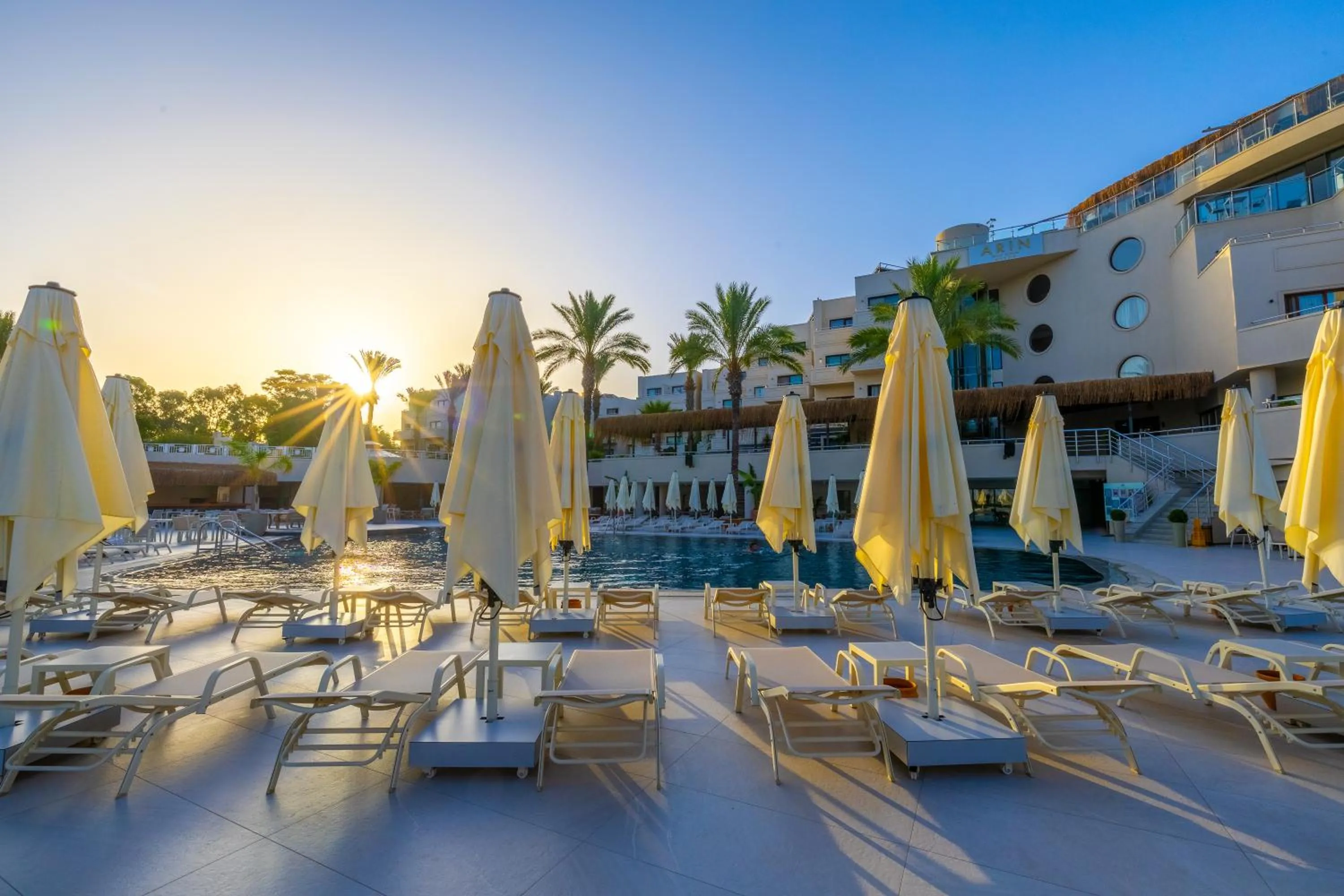 Swimming pool in Arin Resort Bodrum