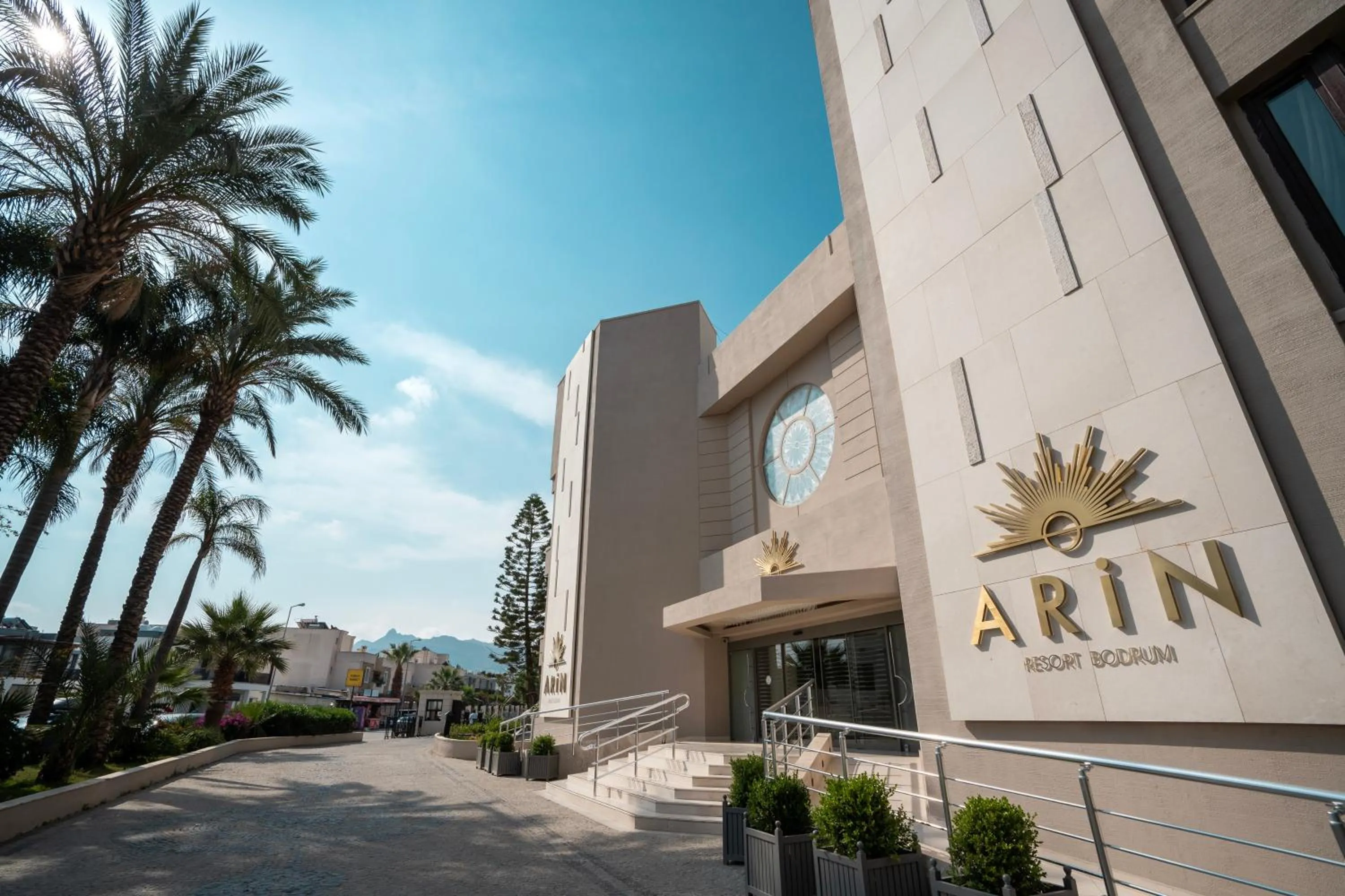 Facade/entrance in Arin Resort Bodrum