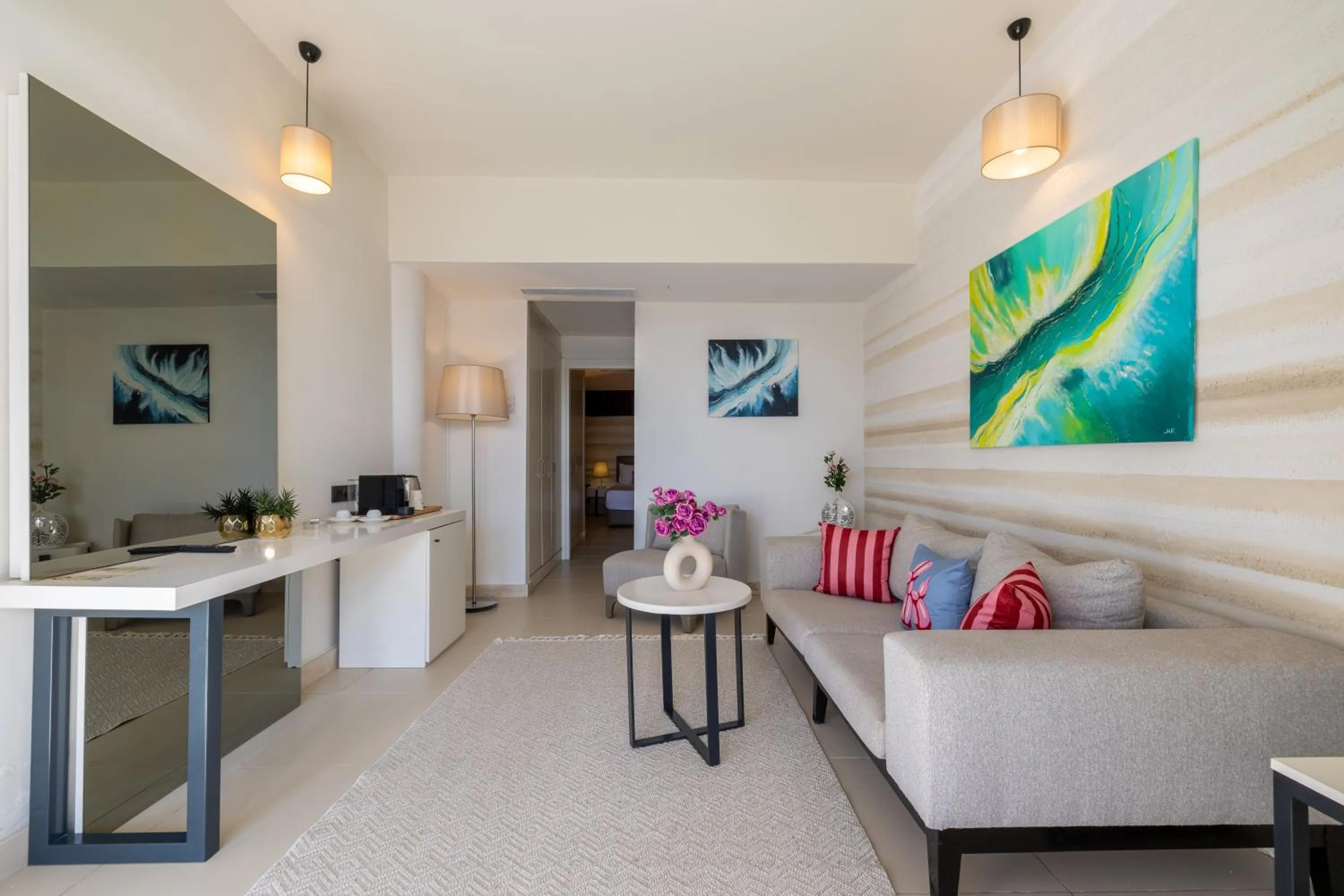 Living room in Arin Resort Bodrum