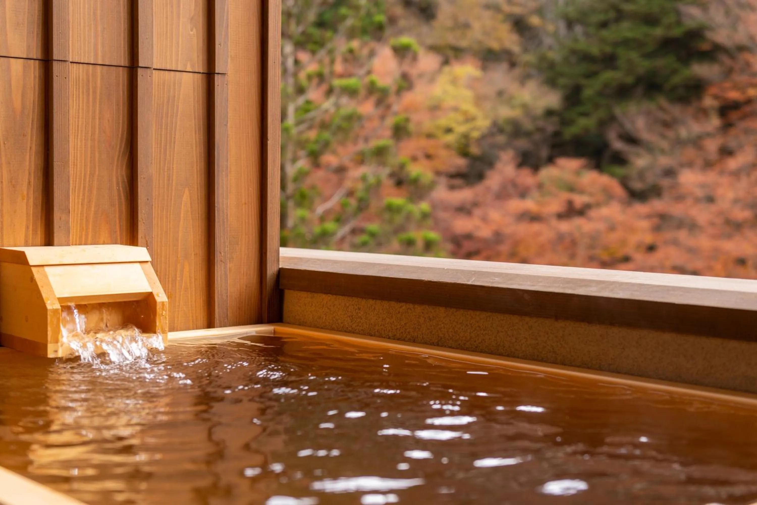 Open Air Bath in Shionoyu Onsen Rengetsu