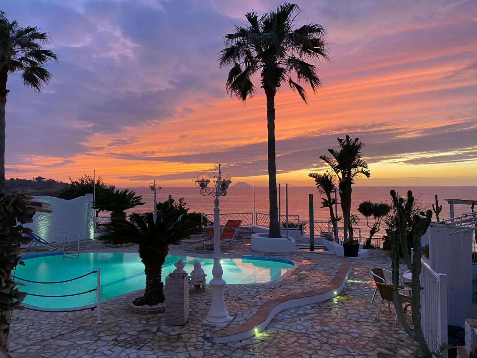 Swimming pool in Mediterranean Boutique Hotel