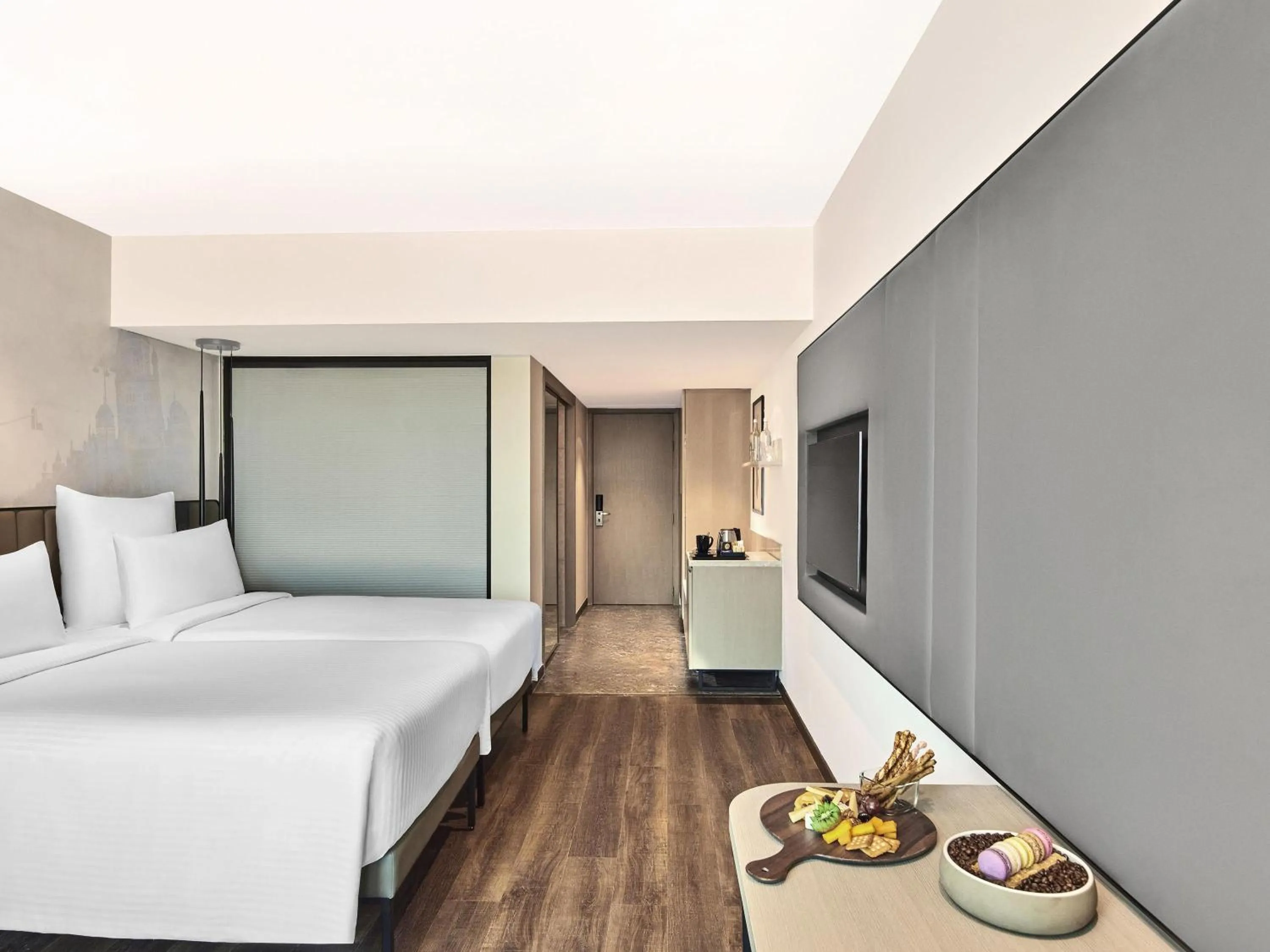 Bedroom, Bed in Novotel Mumbai International Airport