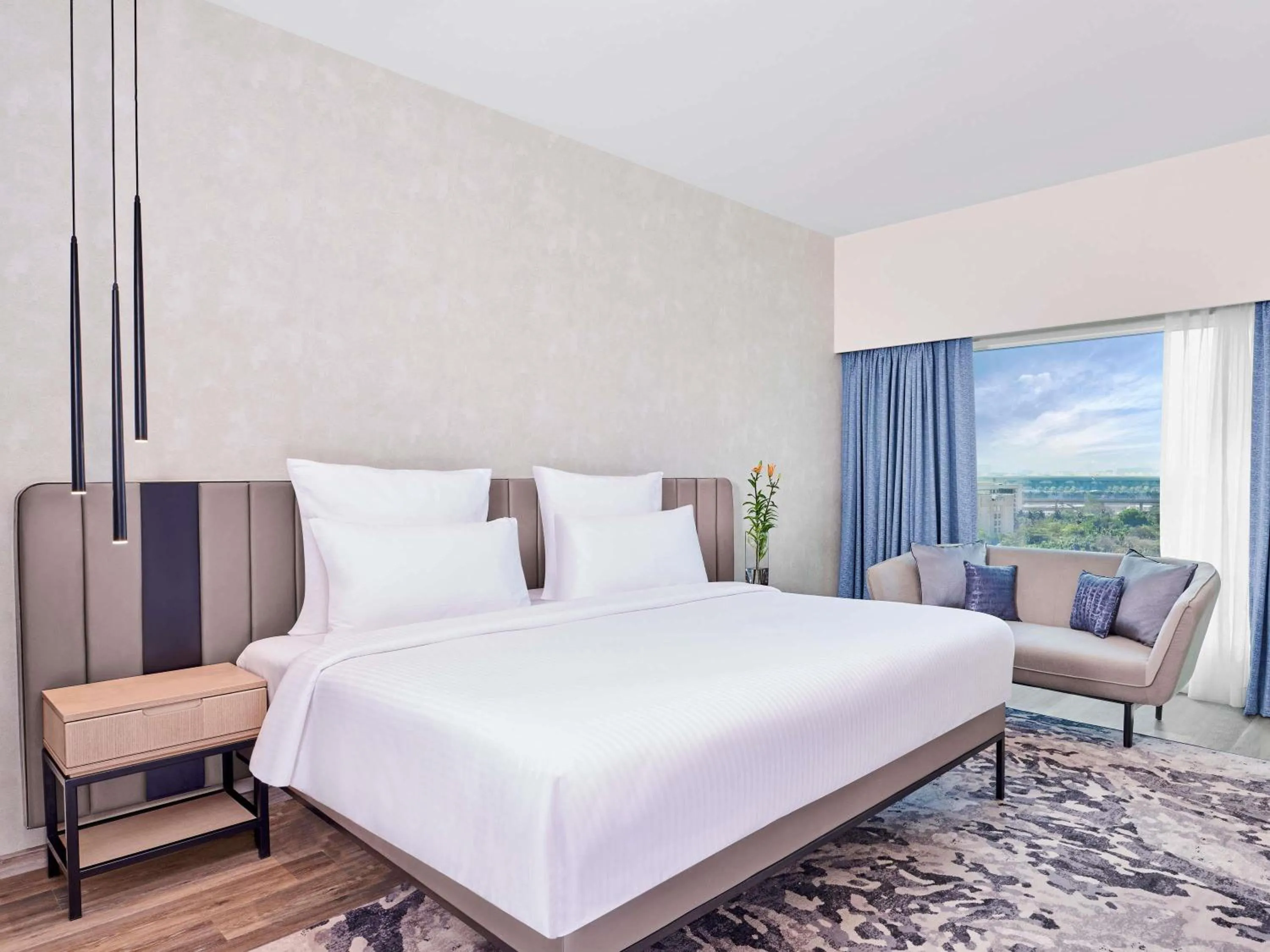 Bedroom, Bed in Novotel Mumbai International Airport