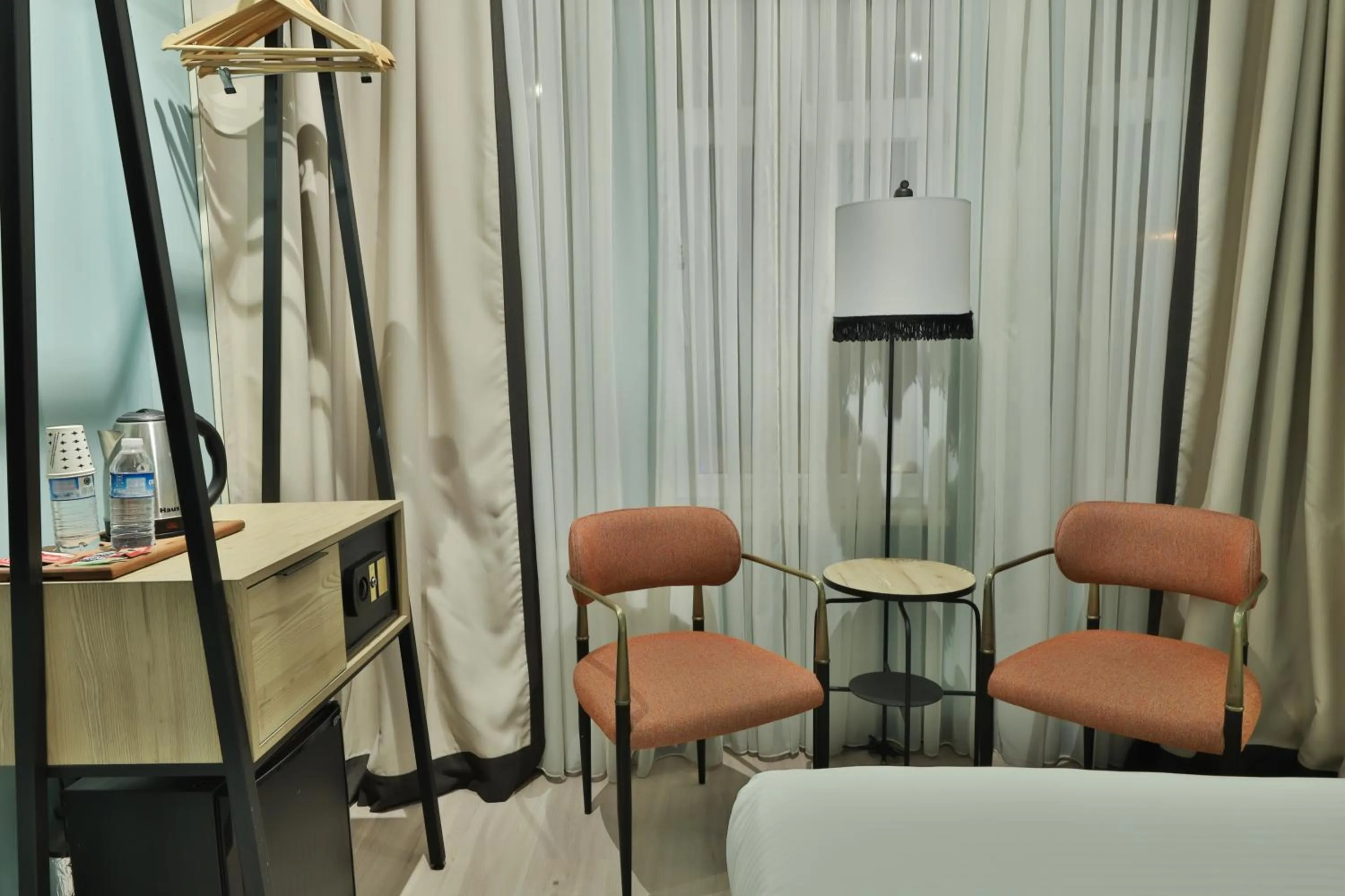 Seating area in EA Exclusive Hotel