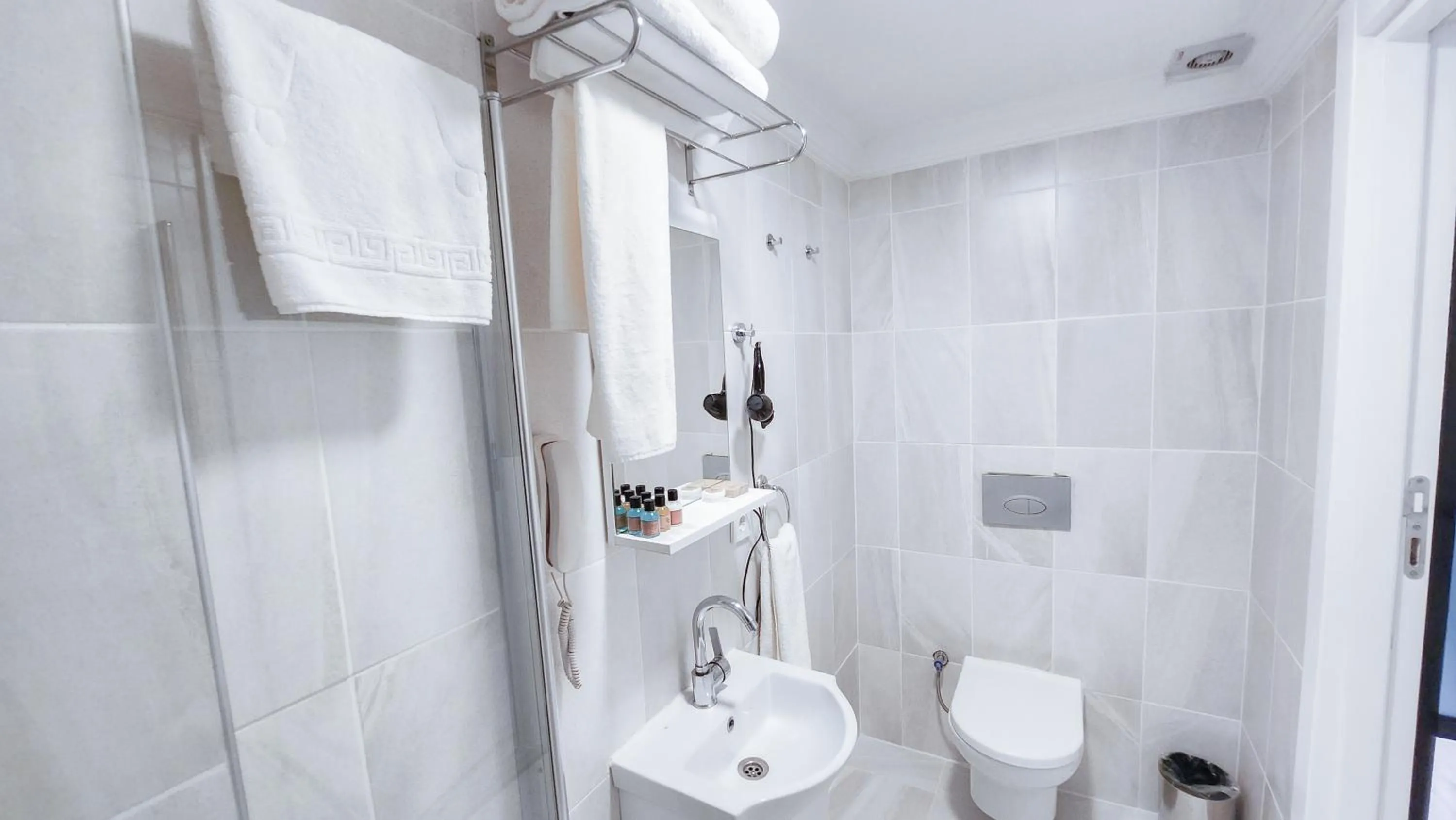 Toilet in Exclusive Art Hotel