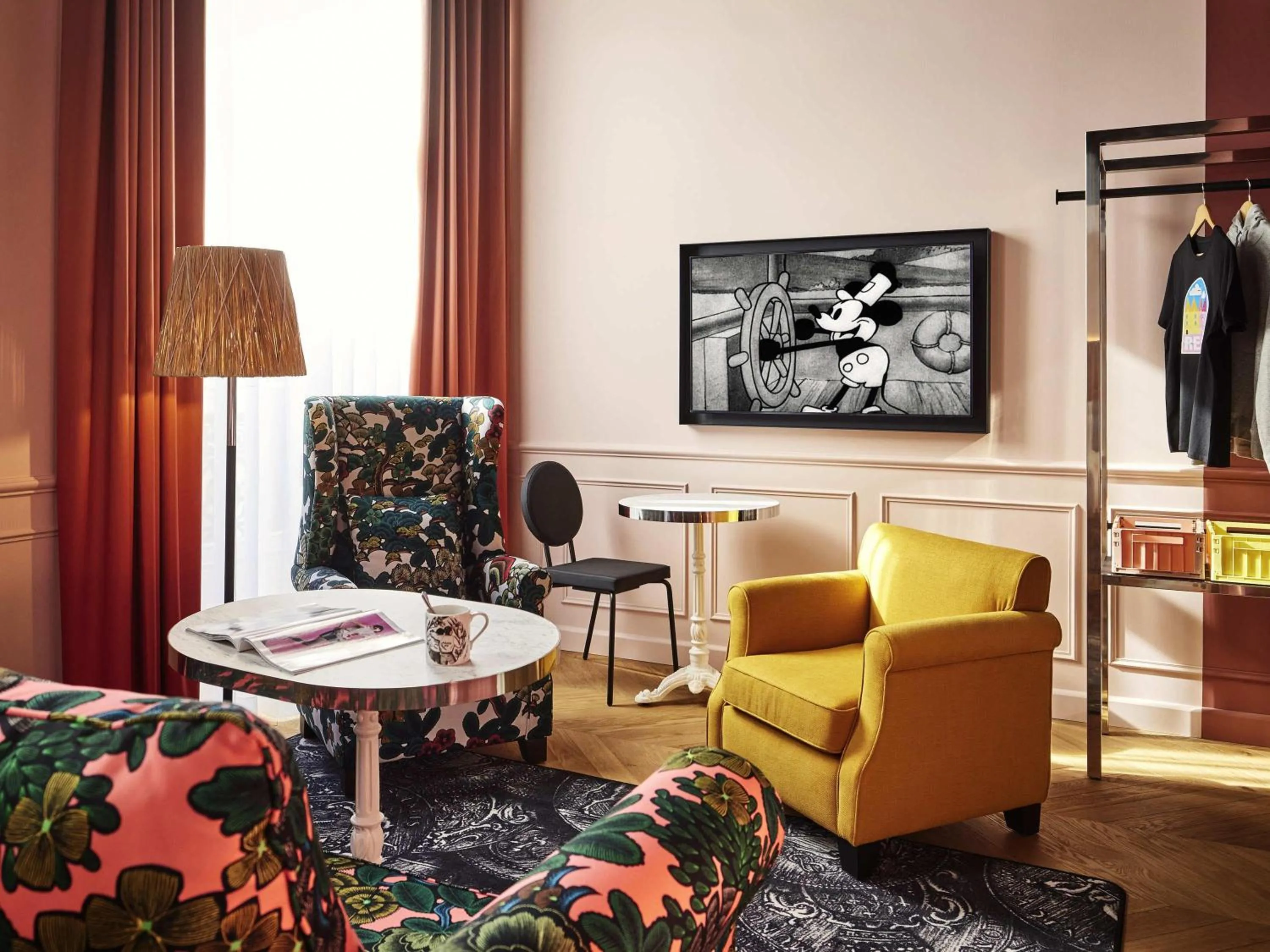 Bedroom in Mama Shelter Rennes