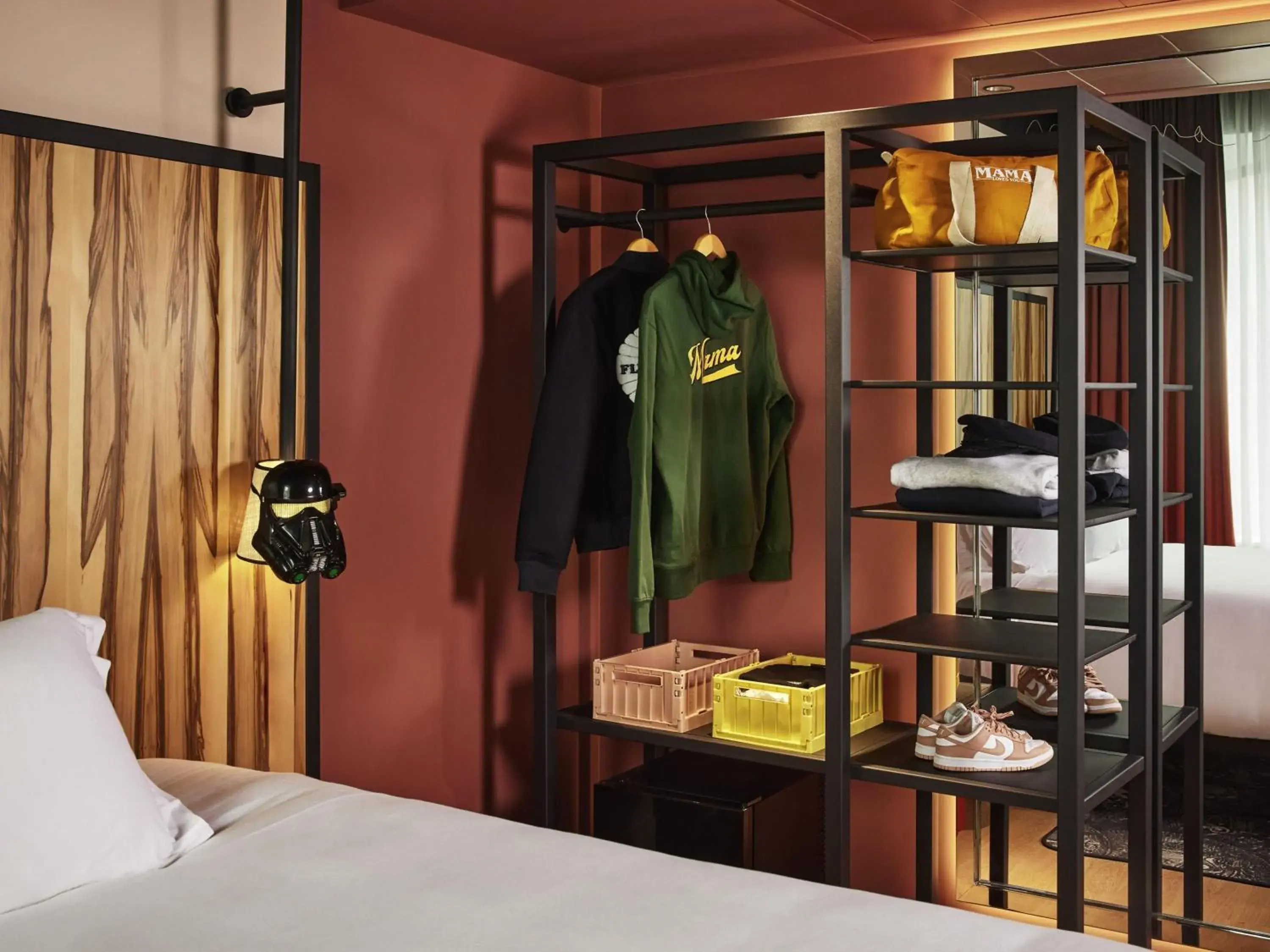 Medium Mama Twin Room in Mama Shelter Rennes Medium Mama Twin Room in Mama Shelter Rennes