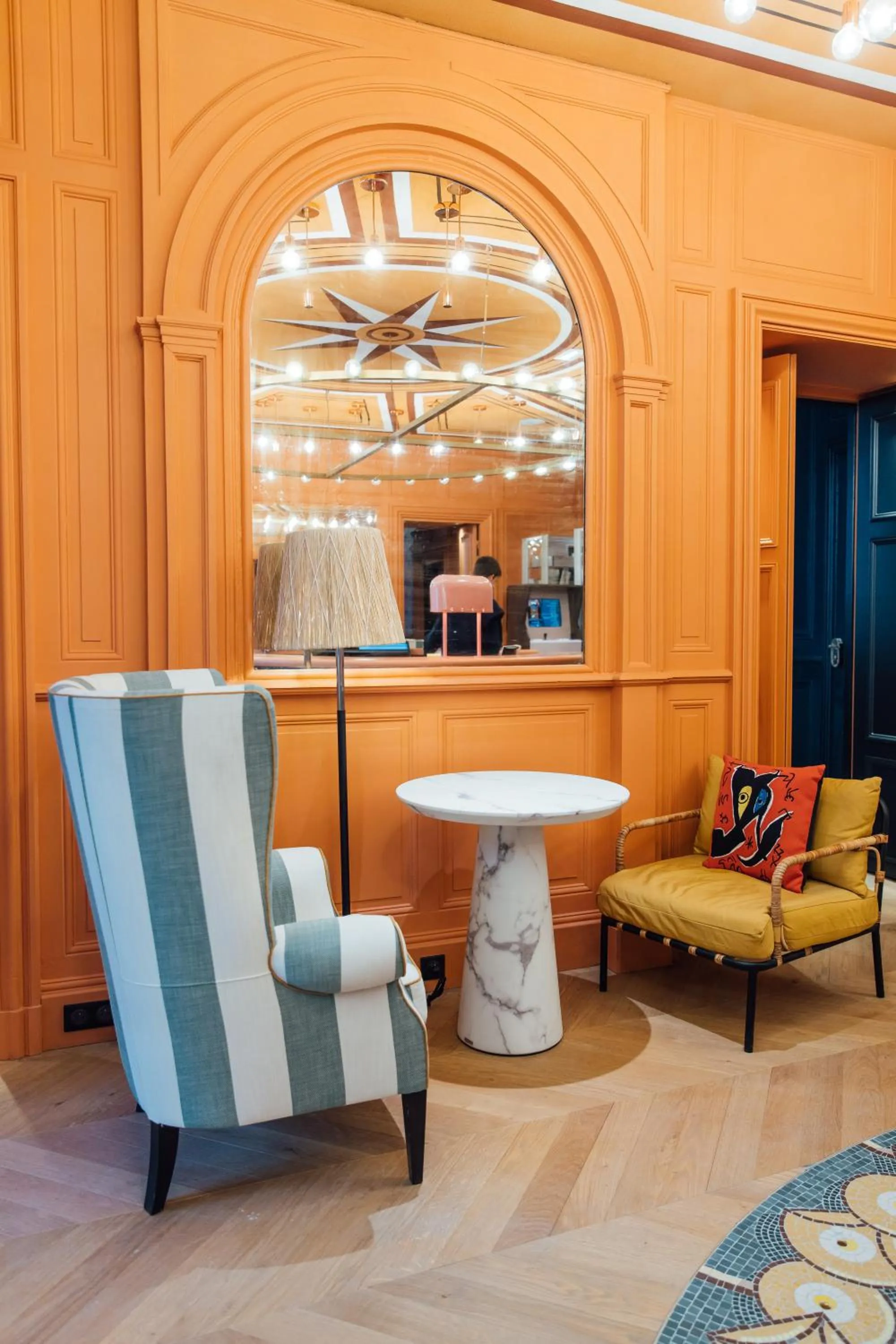 Lobby or reception in Mama Shelter Rennes