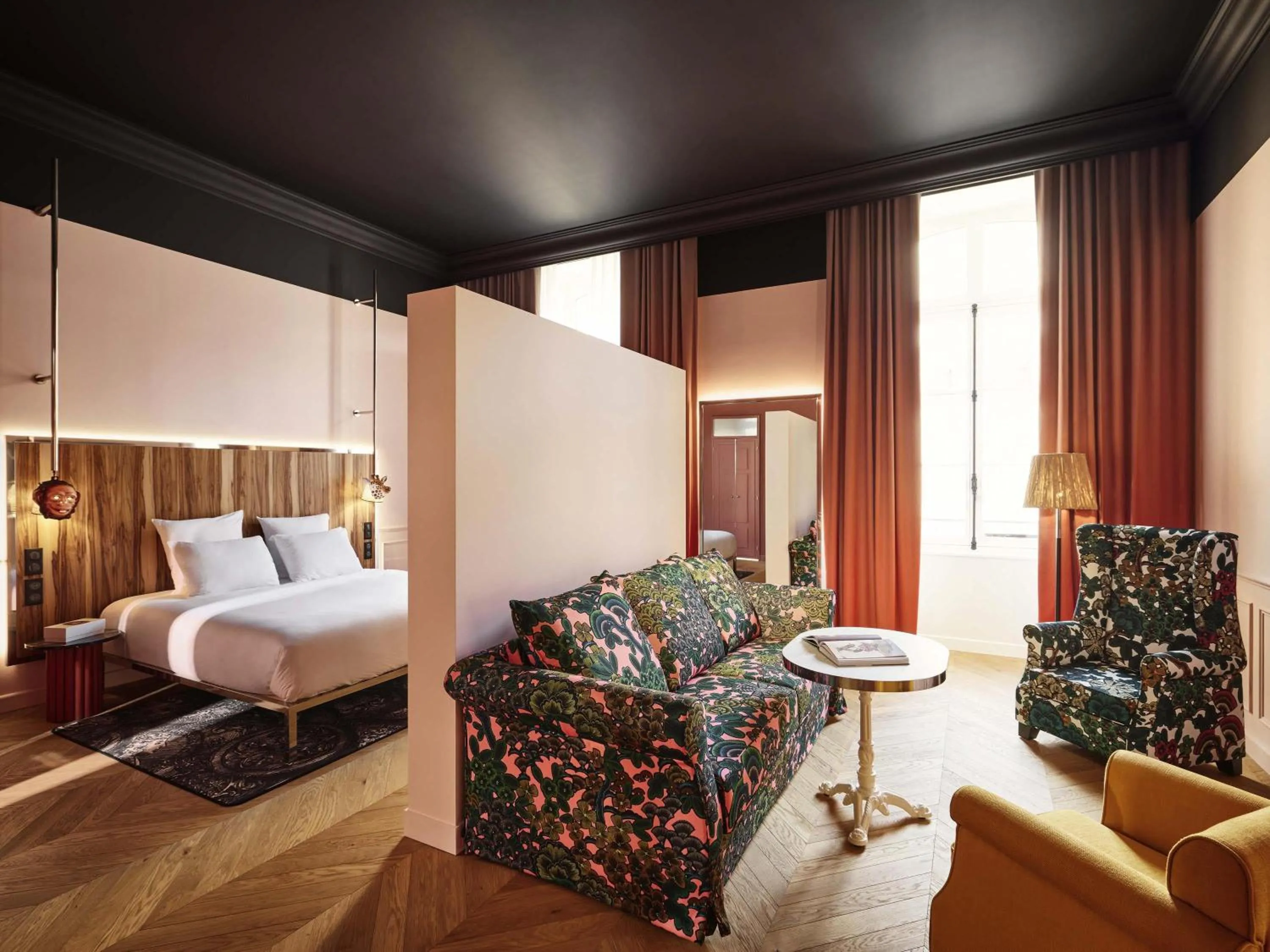 Bedroom, Bed in Mama Shelter Rennes