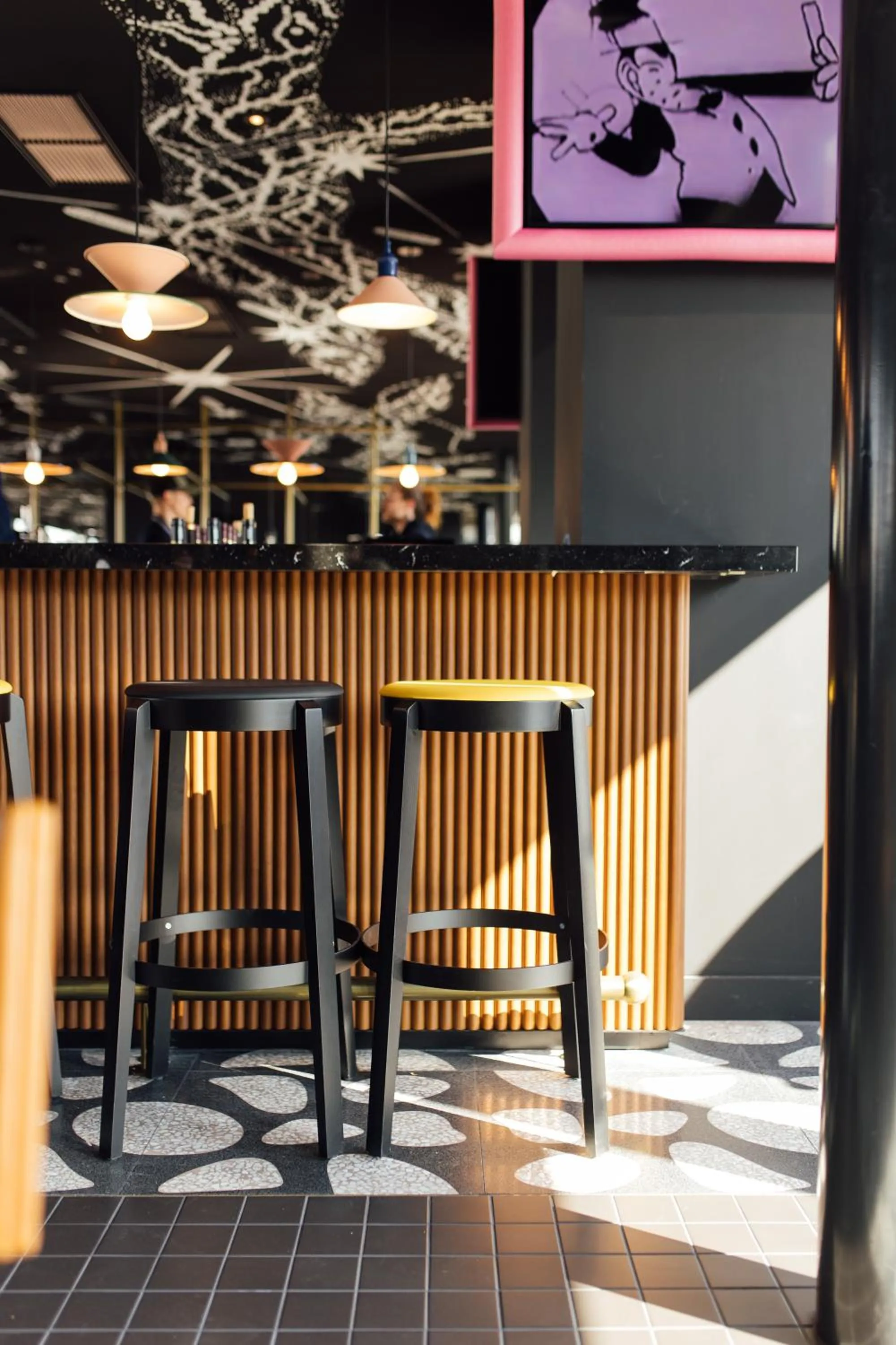 Restaurant/places to eat in Mama Shelter Rennes