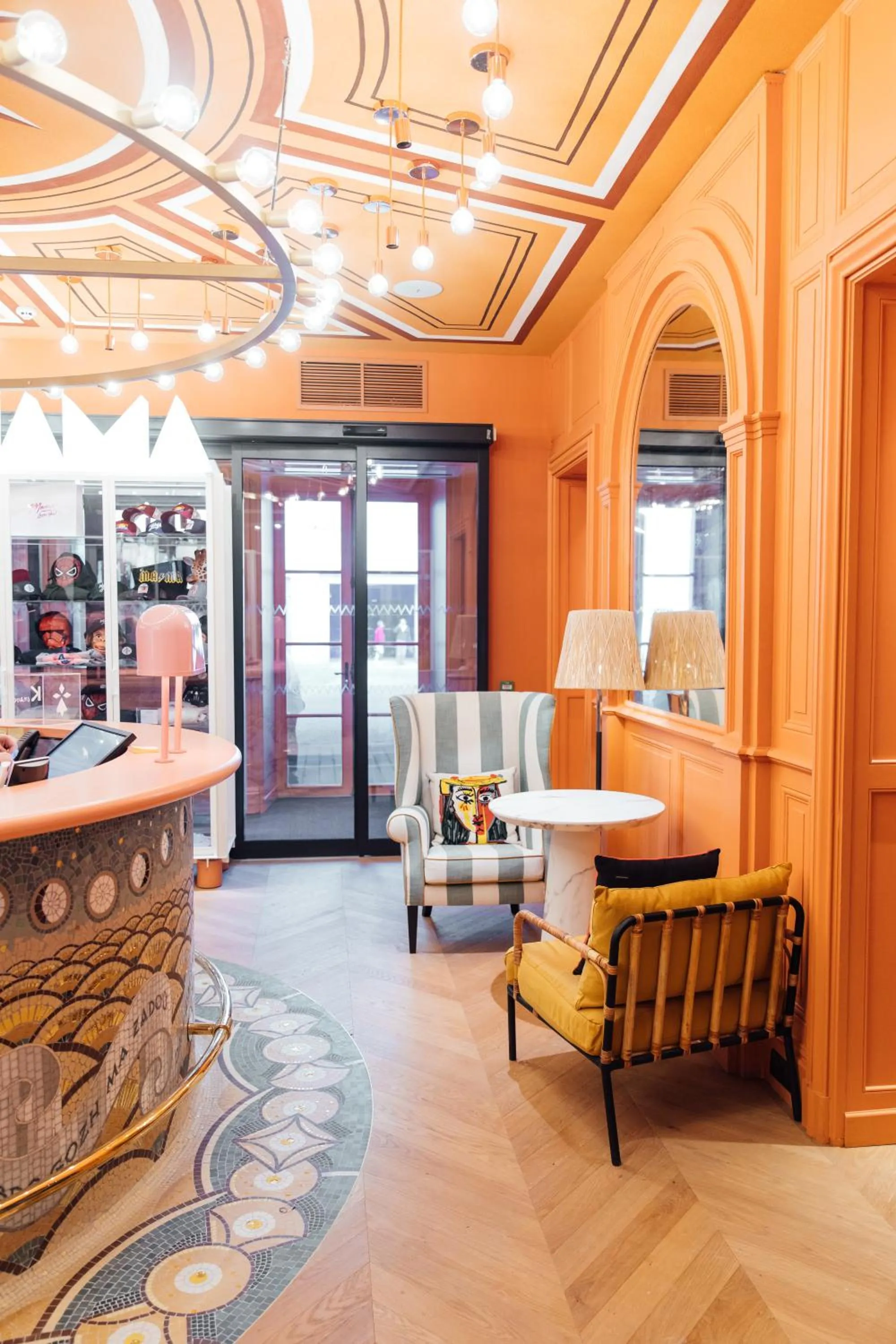 Lobby or reception in Mama Shelter Rennes