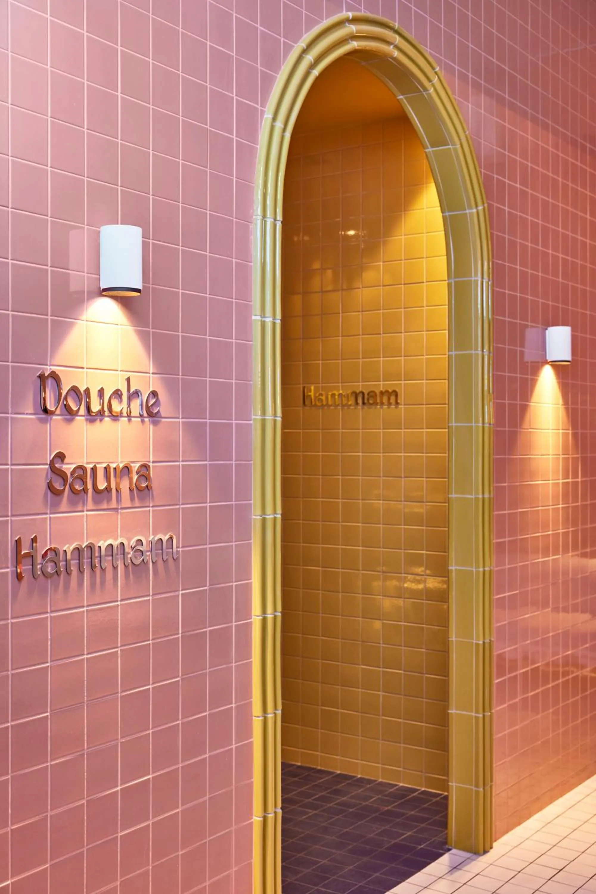 Sauna in Mama Shelter Rennes