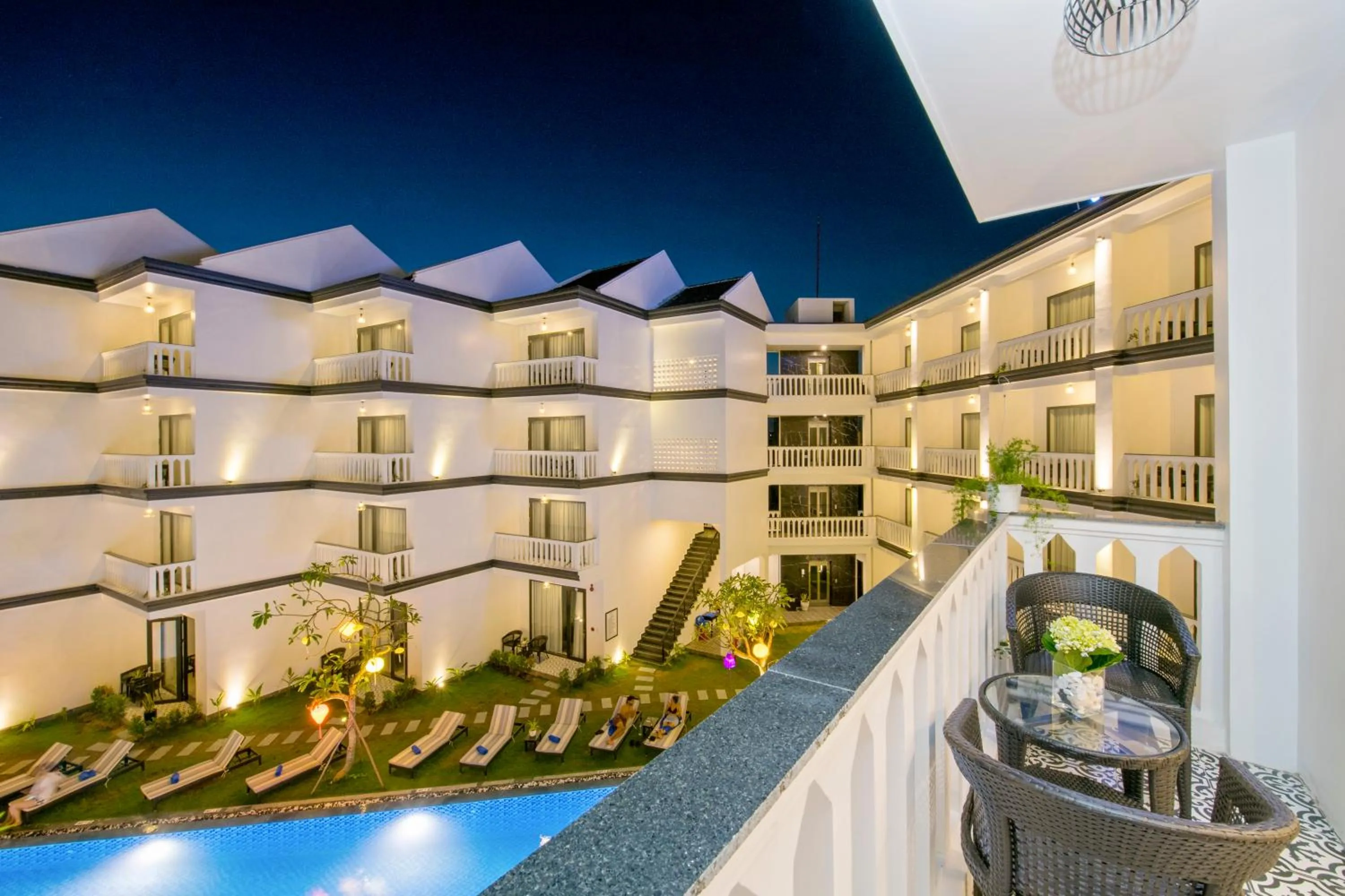 Swimming pool in Gem Riverside Hotel Hoi An