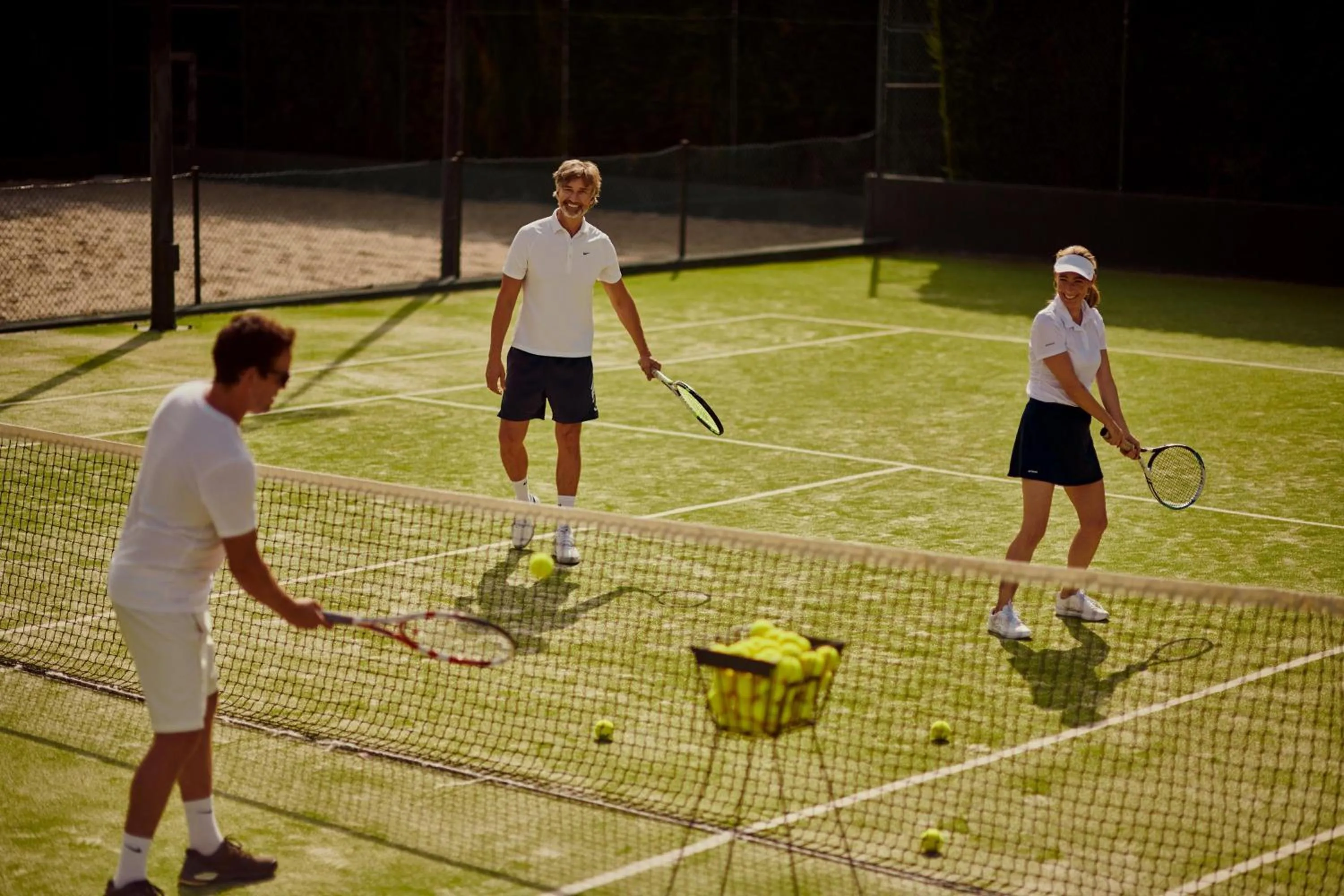 Tennis court in The St. Regis Mardavall Mallorca Resort