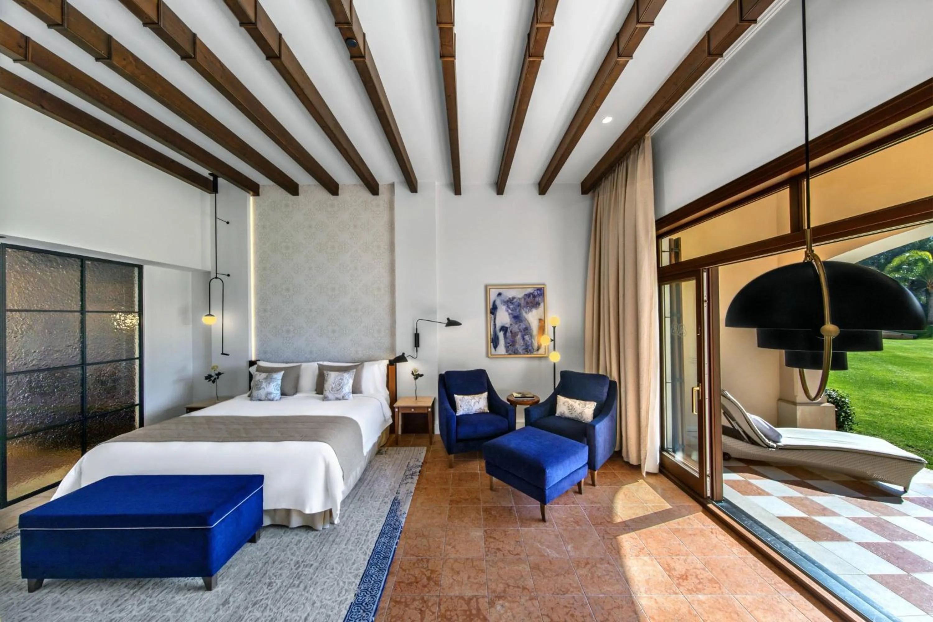 Photo of the whole room, Bed in The St. Regis Mardavall Mallorca Resort