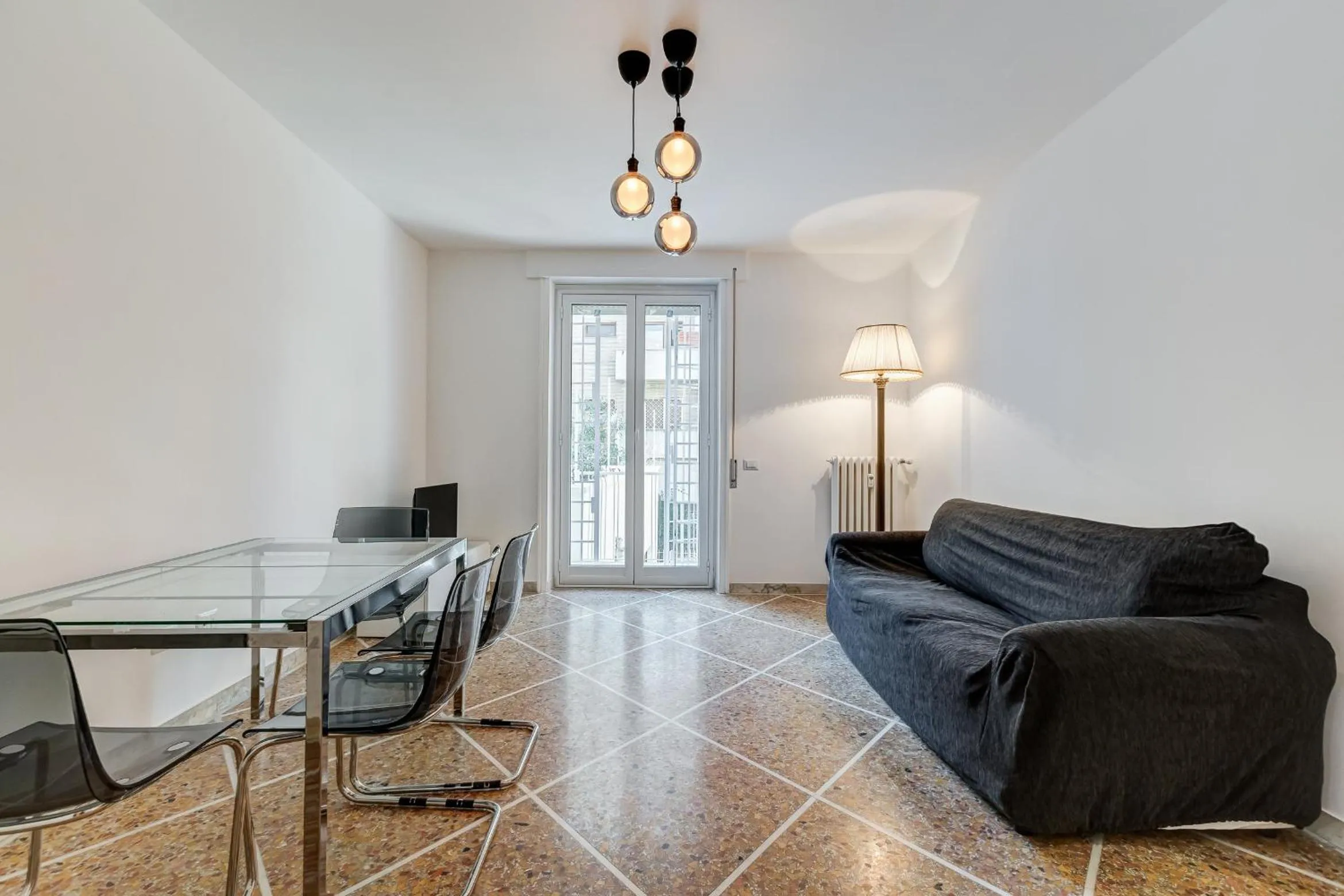 Seating area in Gianicolo Apartment with Terrace