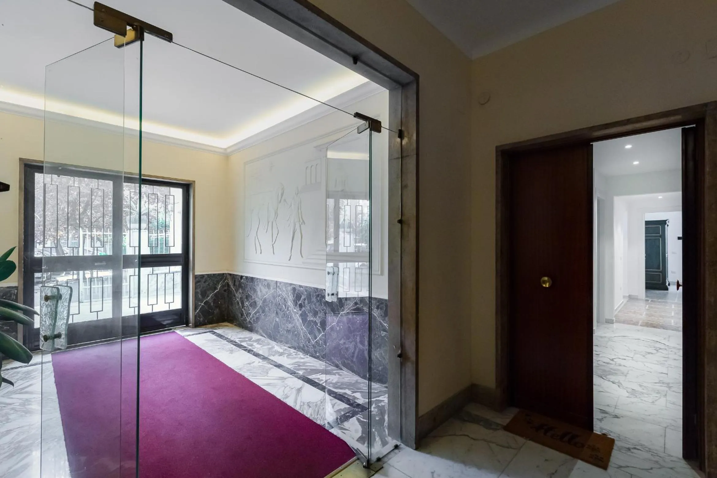 Bed in Gianicolo Apartment with Terrace