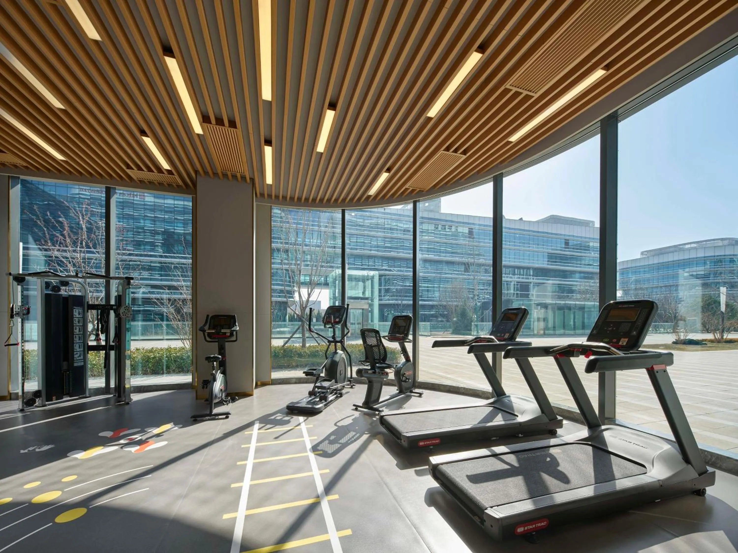 Fitness centre/facilities in Hilton Garden Inn Beijing Daxing International Airport