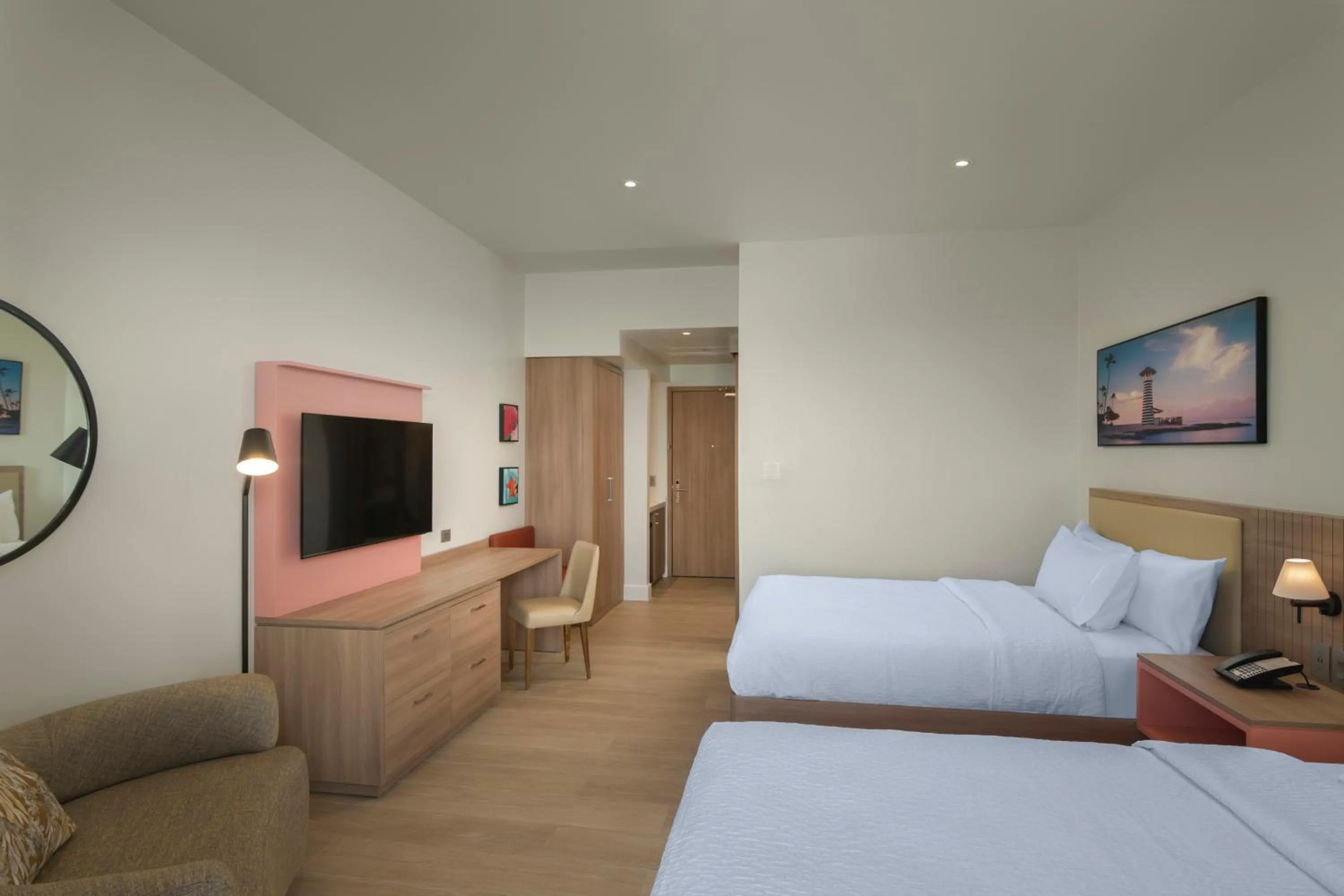 Bedroom, Bed in Hilton Garden Inn La Romana