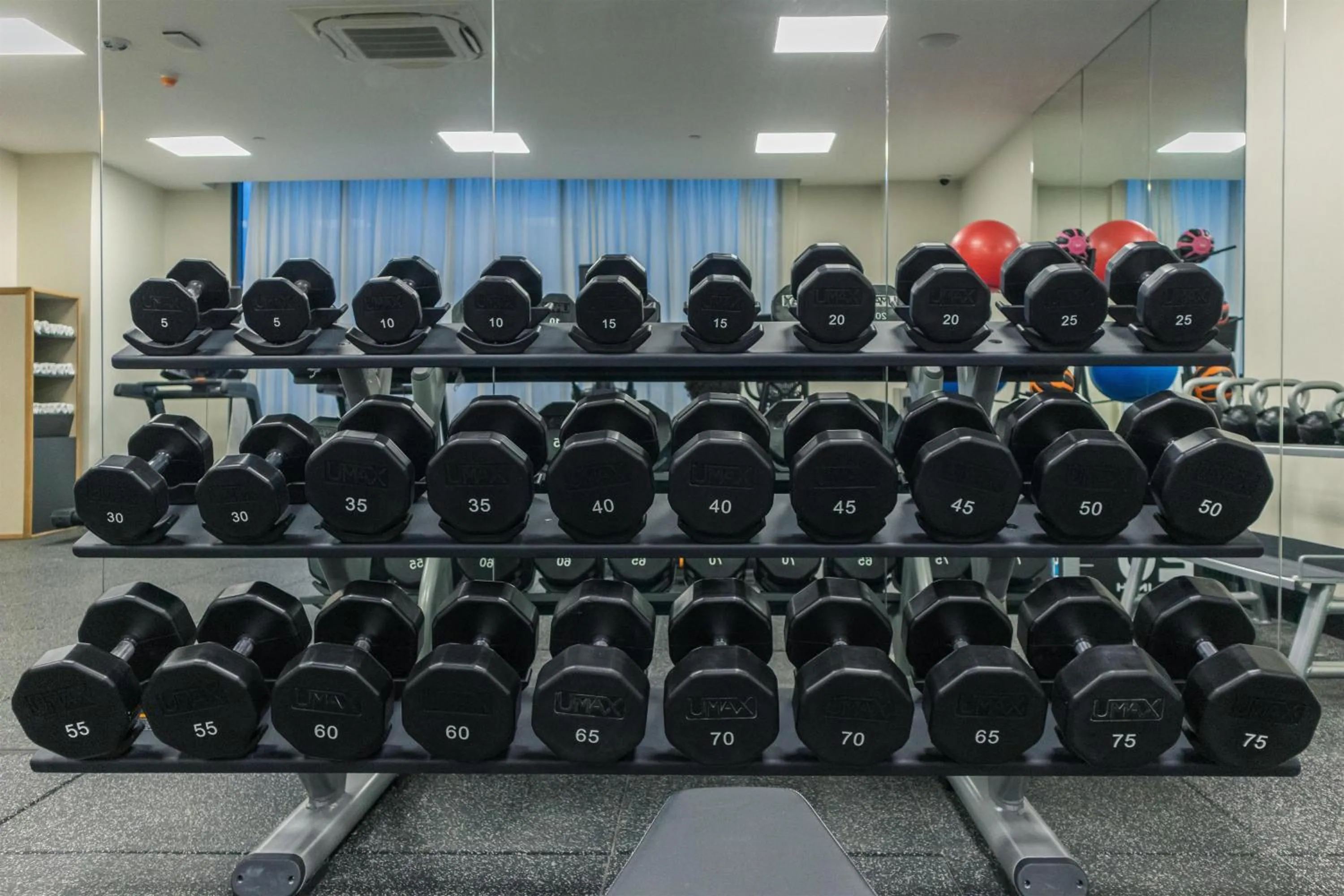 Fitness centre/facilities in Hilton Garden Inn La Romana