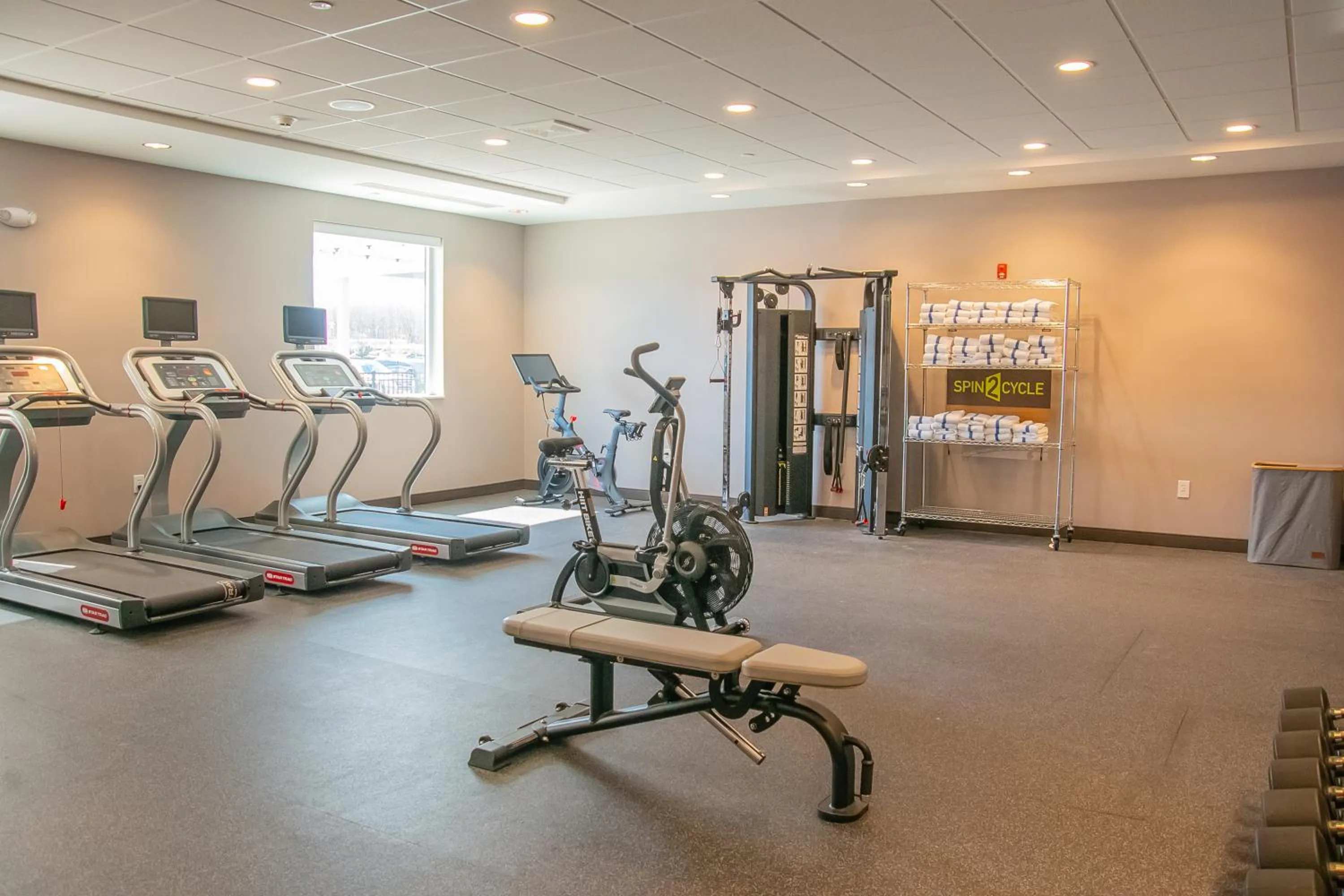 Fitness centre/facilities in Home2 Suites By Hilton Logansport
