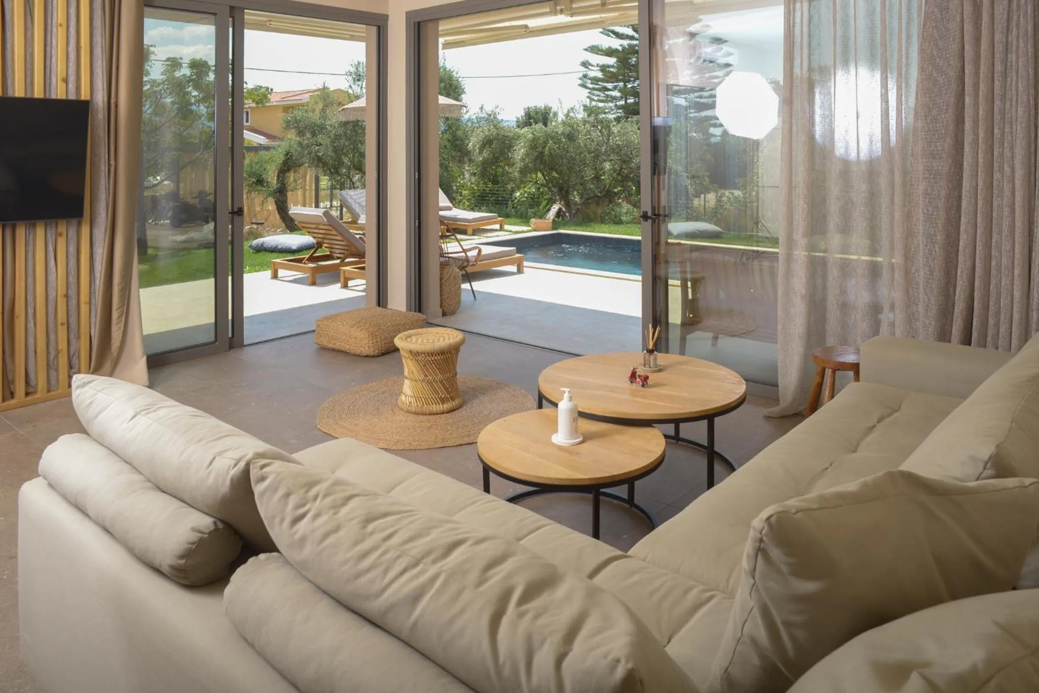 Living room in Elaia Grove