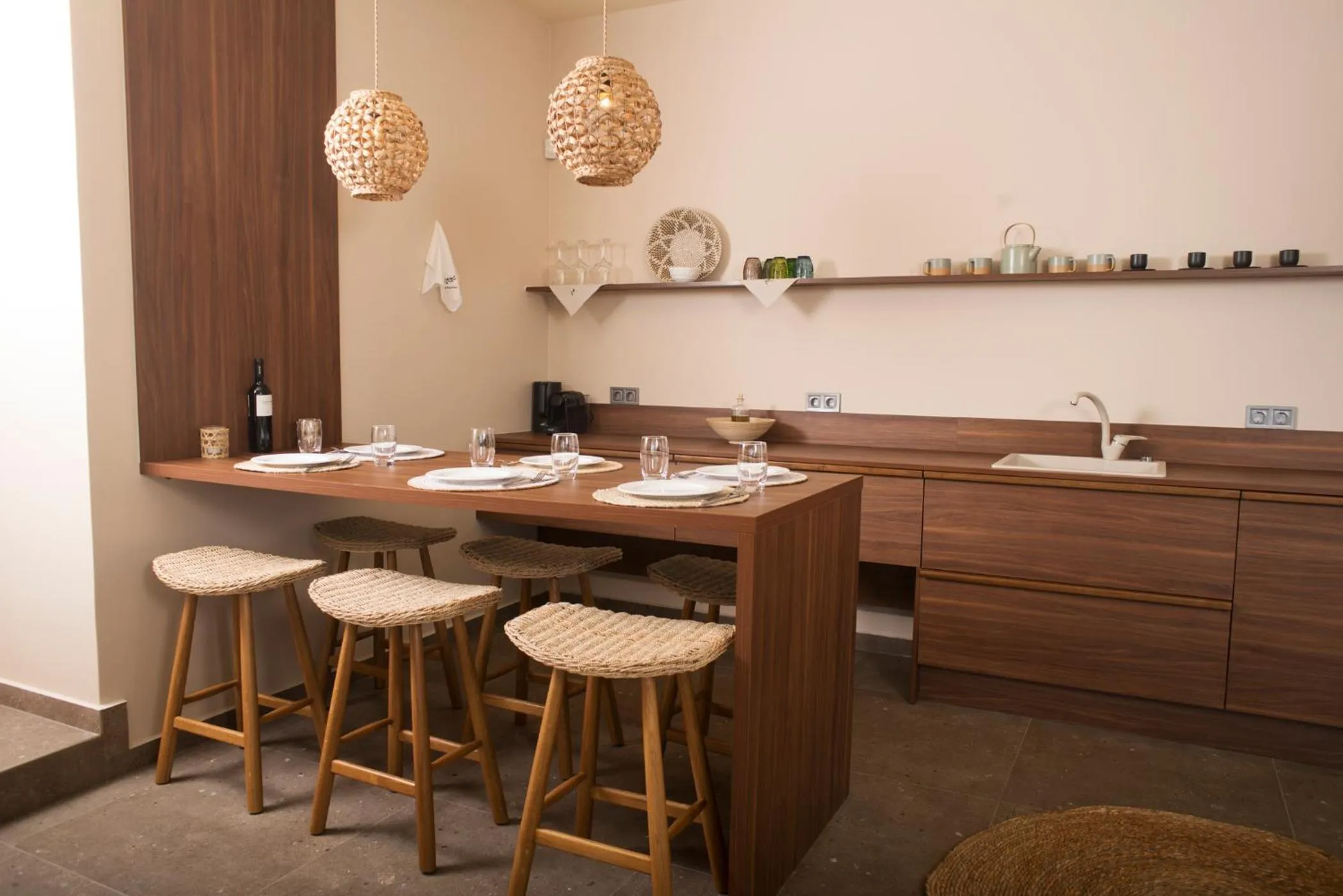 Dining area in Elaia Grove