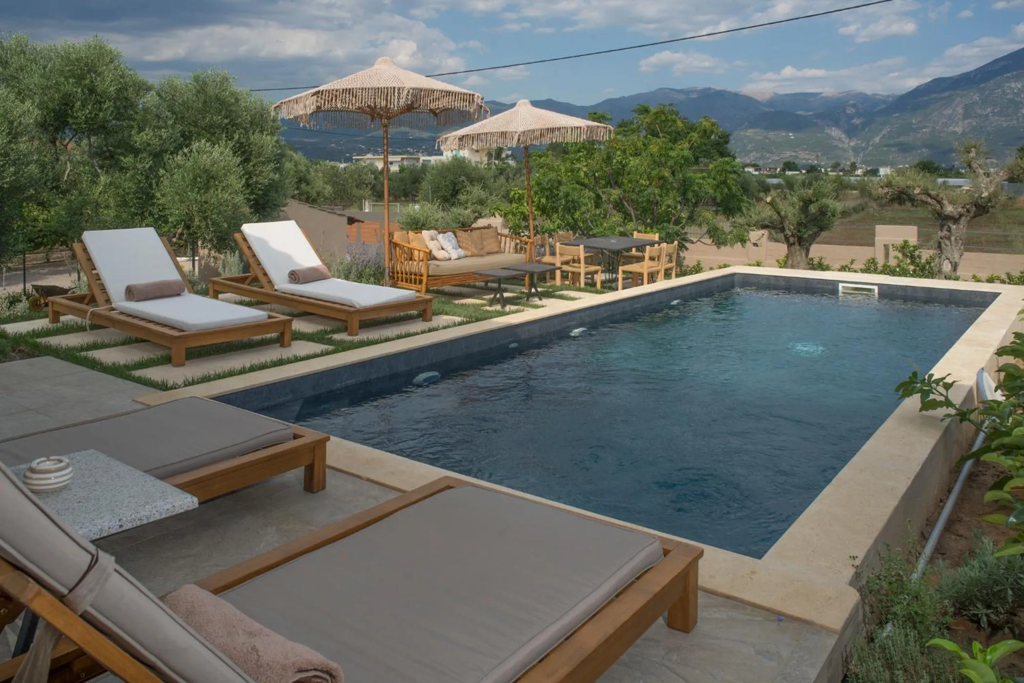 Swimming pool in Elaia Grove