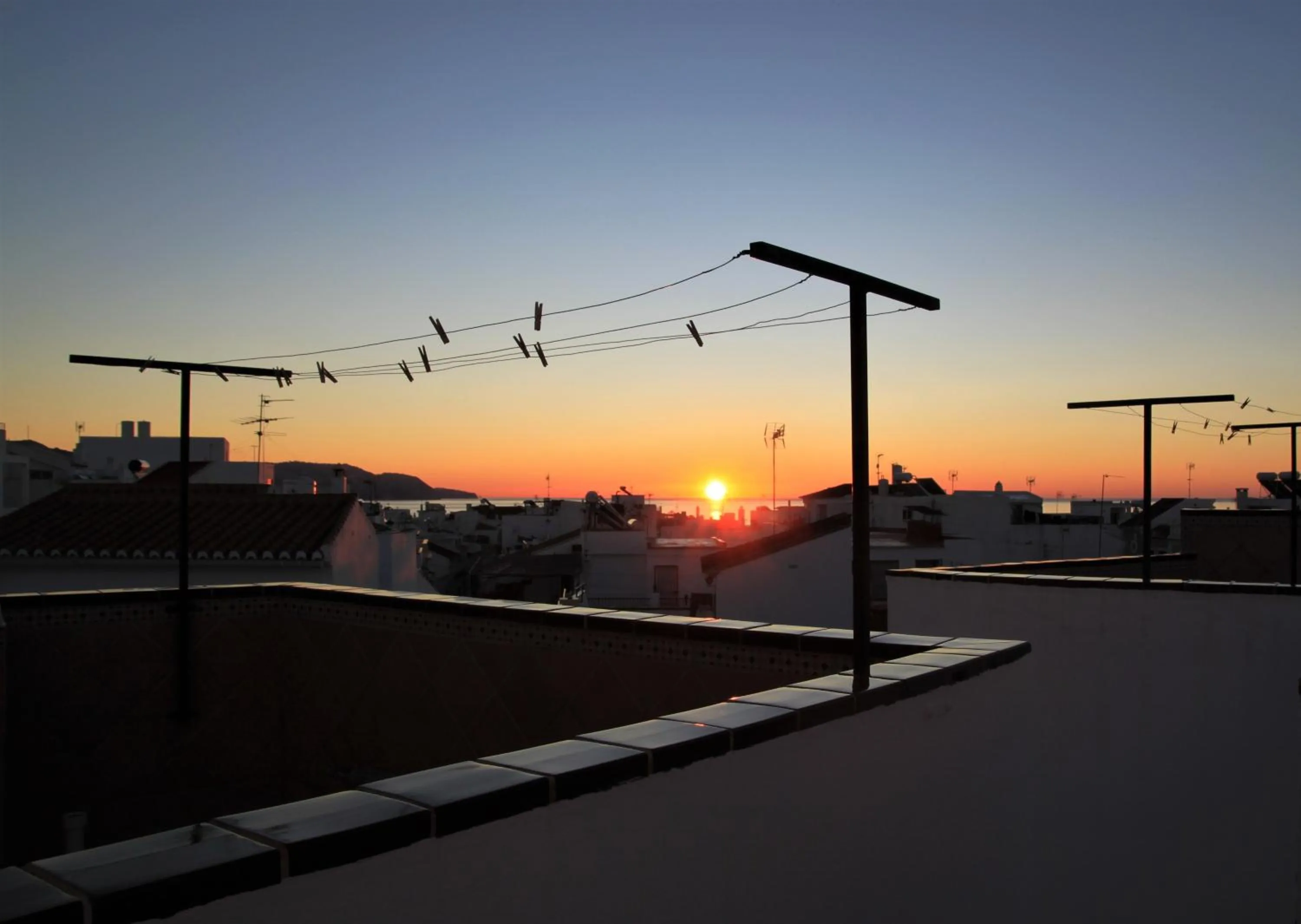 Sunset in Hostal Ana - Adults Recommended