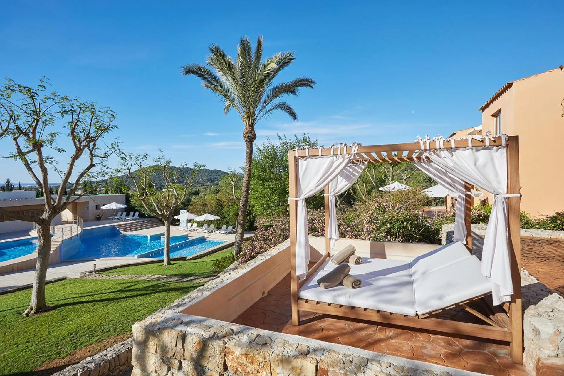 Pool view in Pula Suites Boutique Resort