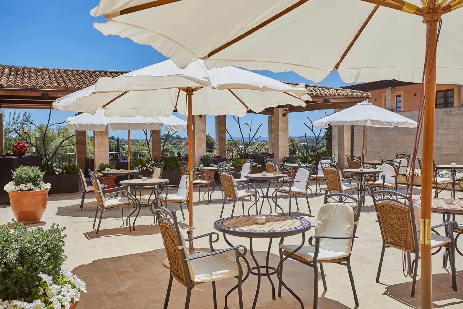 Patio in Pula Suites Boutique Resort