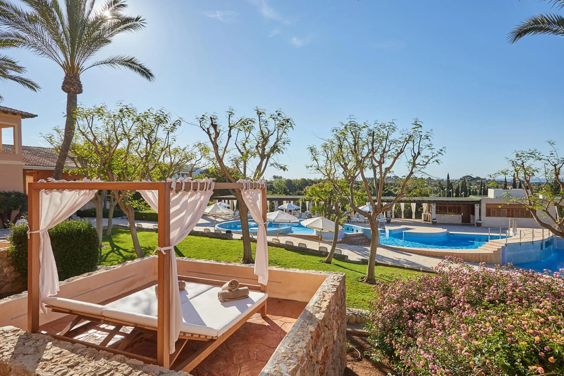 Pool view in Pula Suites Boutique Resort