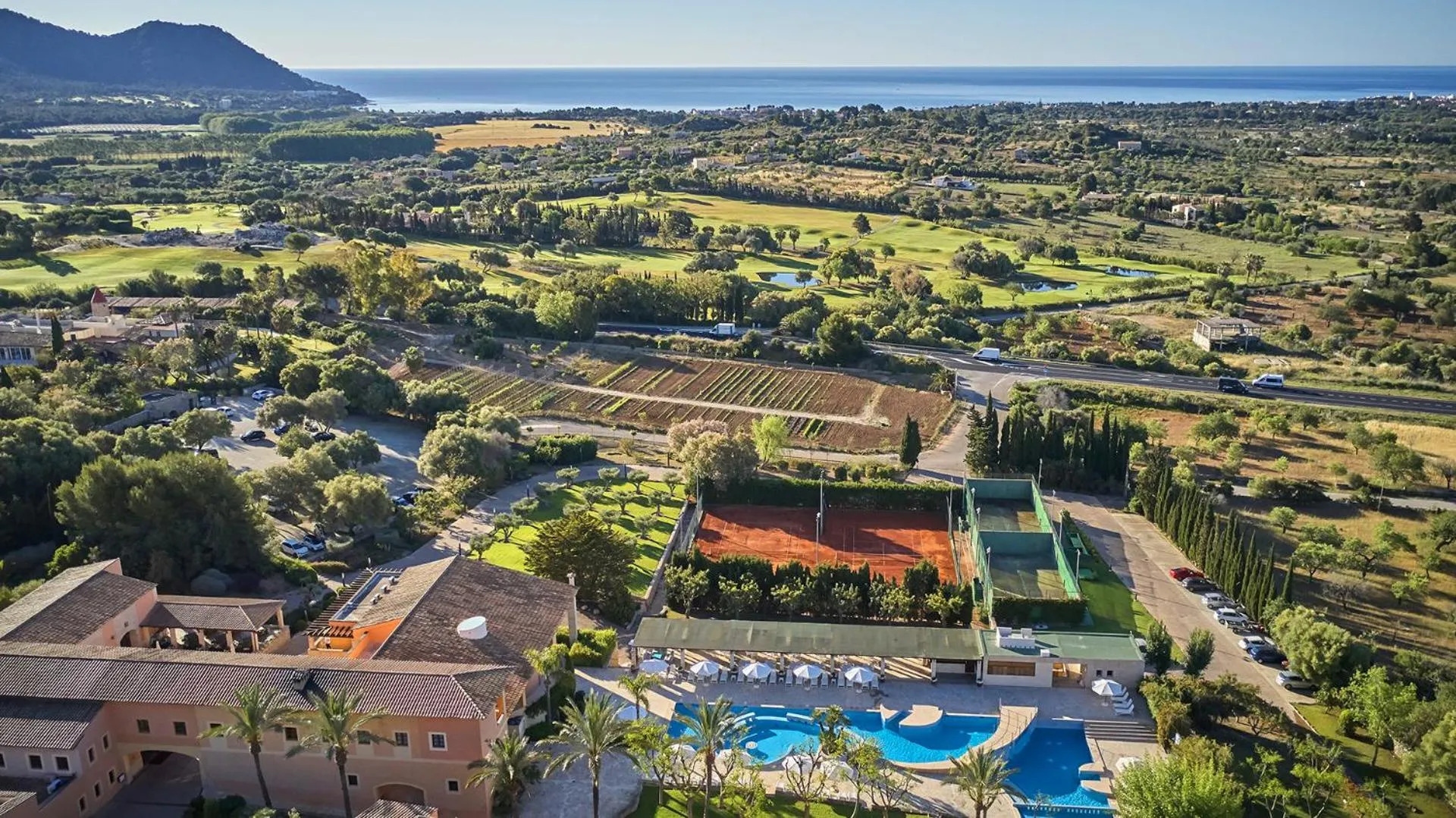 Bird's eye view in Pula Suites Boutique Resort