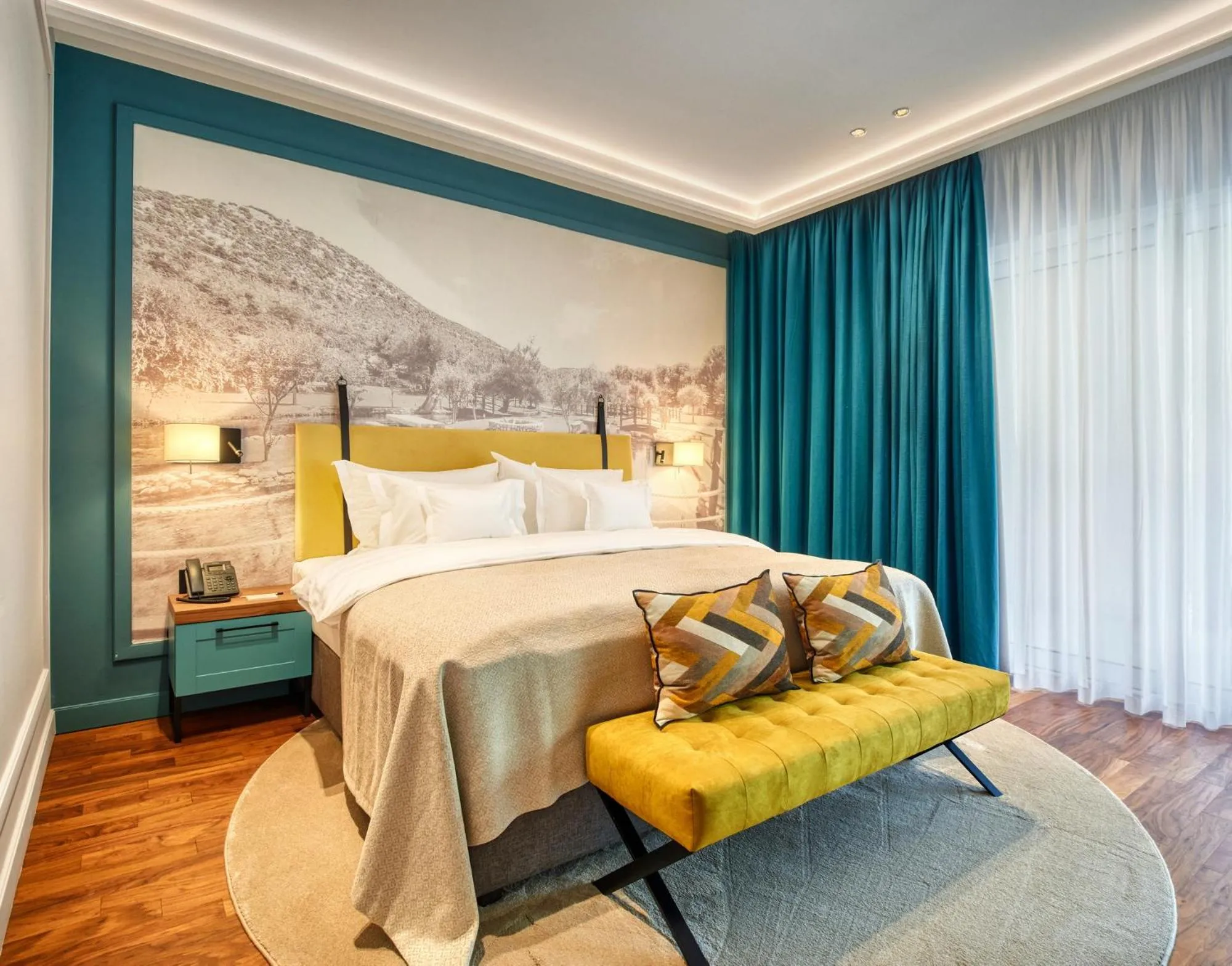 Bed in Veladrion Adults Exclusive Boutique Resort