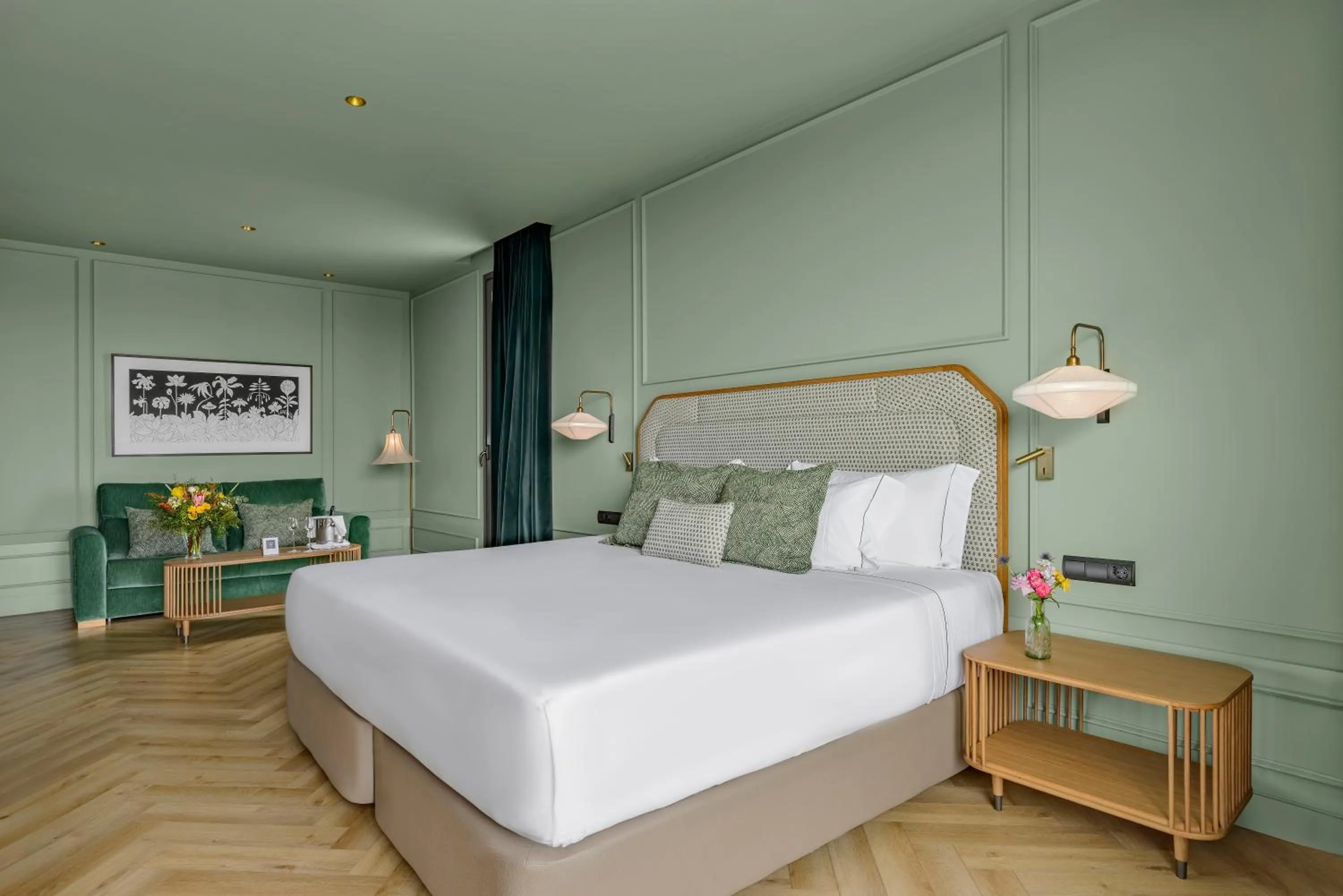 Bed in CoolRooms Palacio de Luces