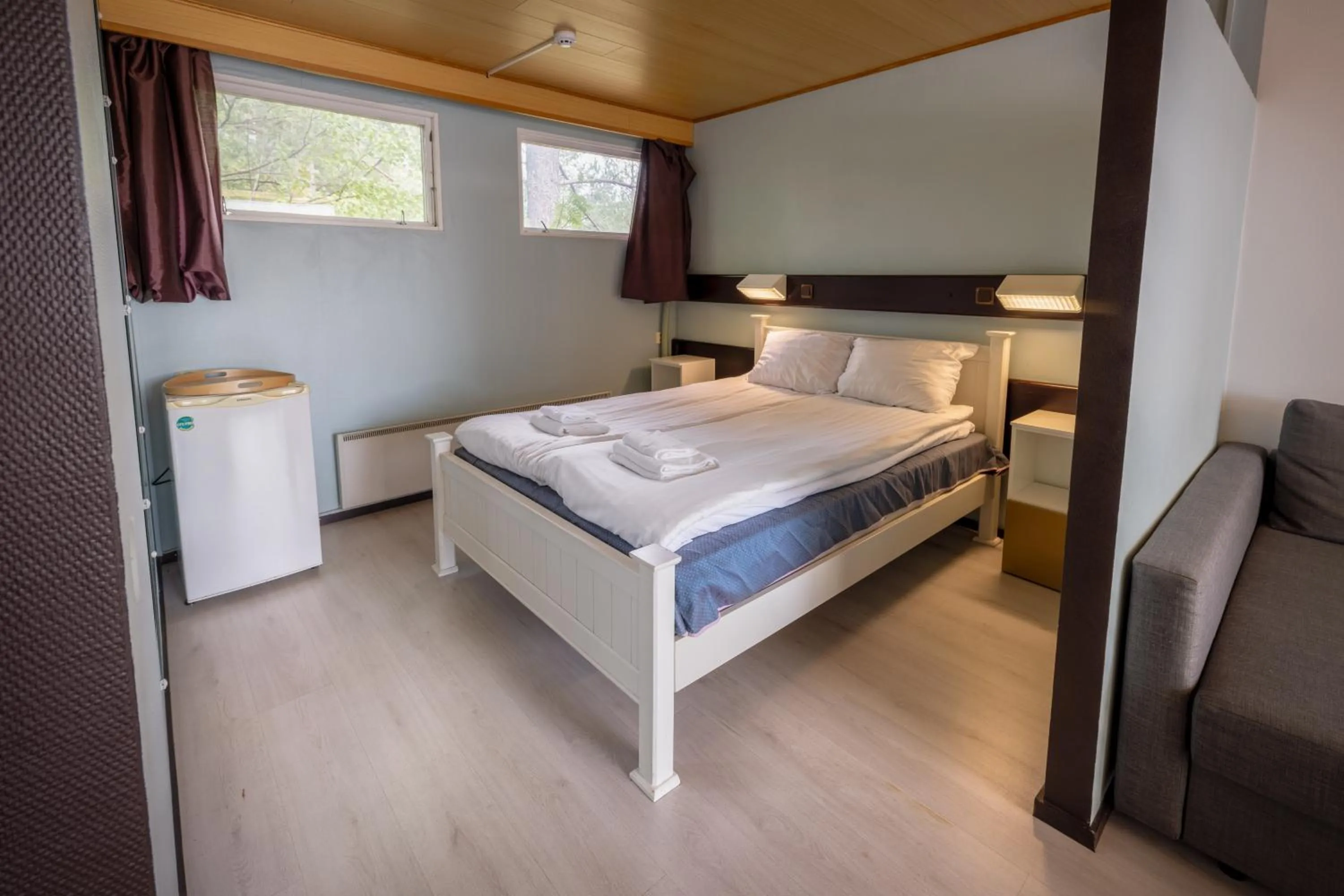 Bedroom in Hotelli Leikari