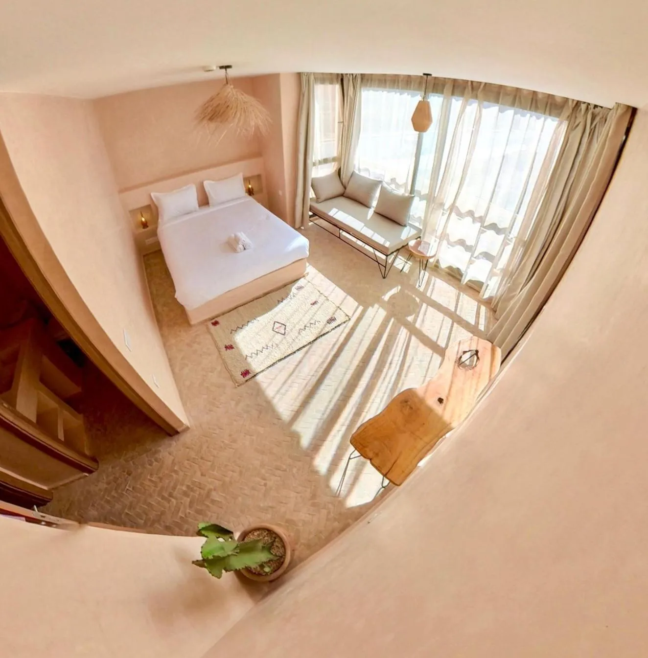 Bed in Surf and Sound Imsouane