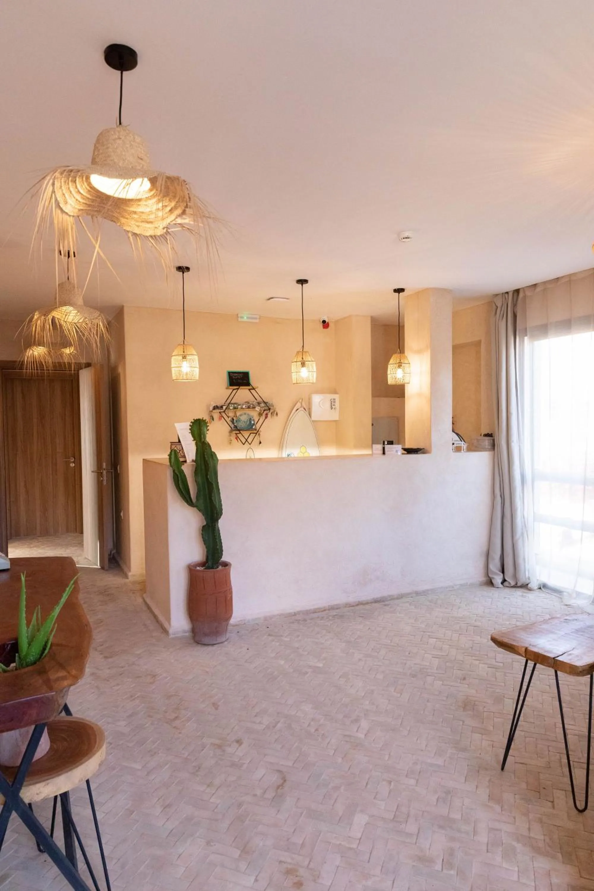 Lobby or reception in Surf and Sound Imsouane