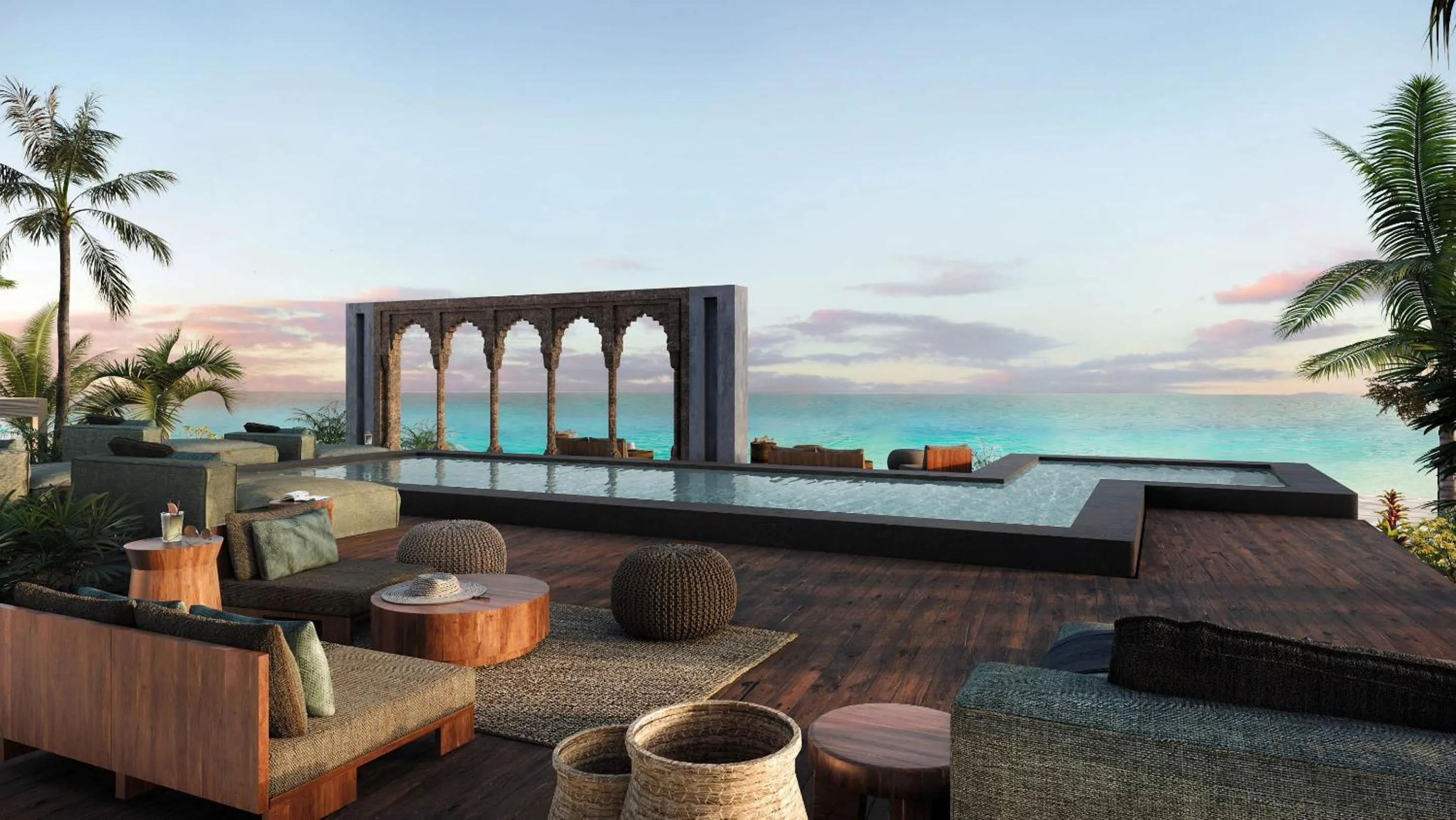 Swimming pool in Secrets Tulum Resort & Beach Club - Adults Only - All Inclusive