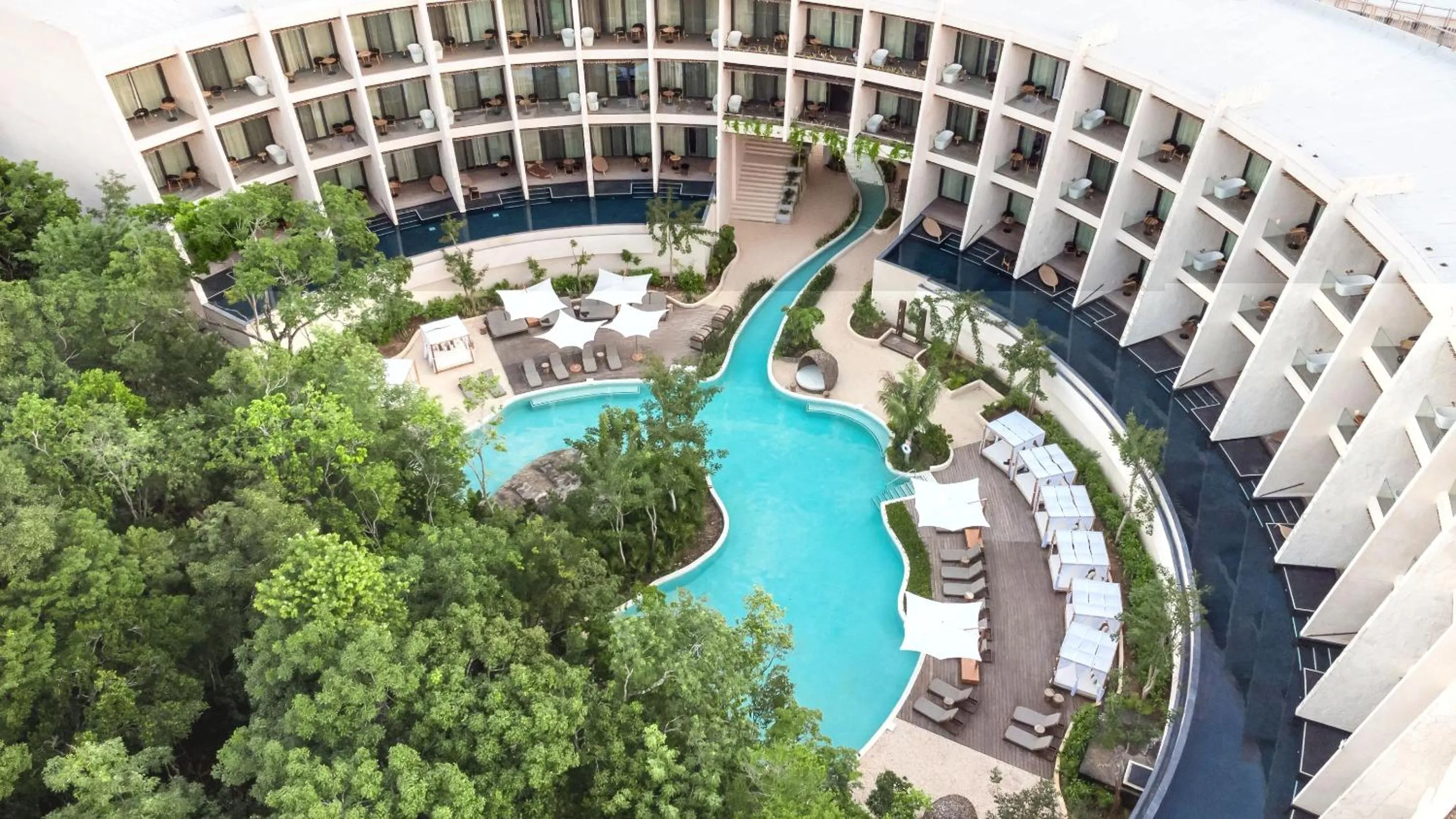 Bird's eye view in Secrets Tulum Resort & Beach Club - Adults Only - All Inclusive