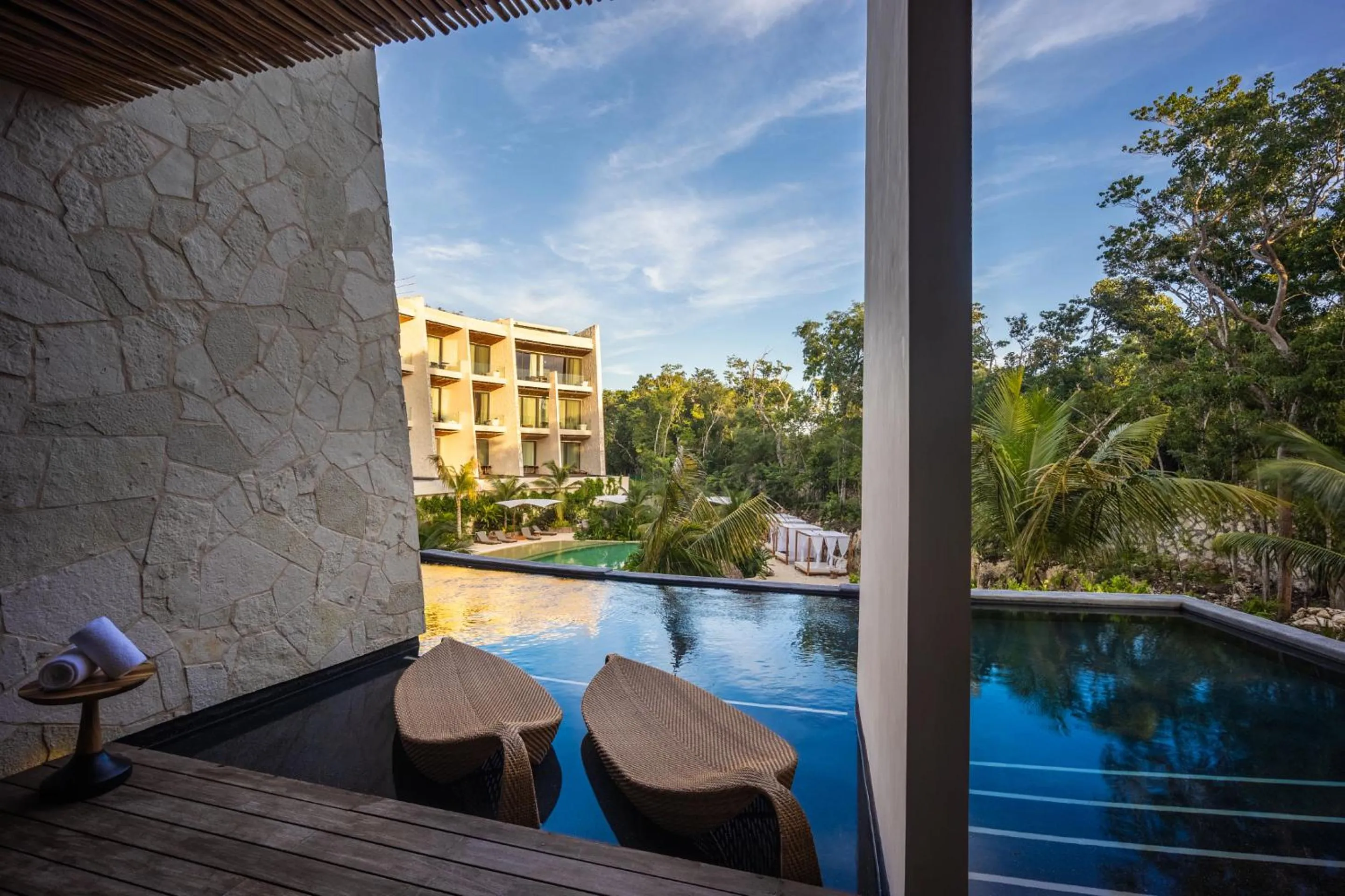 Pool view in Secrets Tulum Resort & Beach Club - Adults Only - All Inclusive