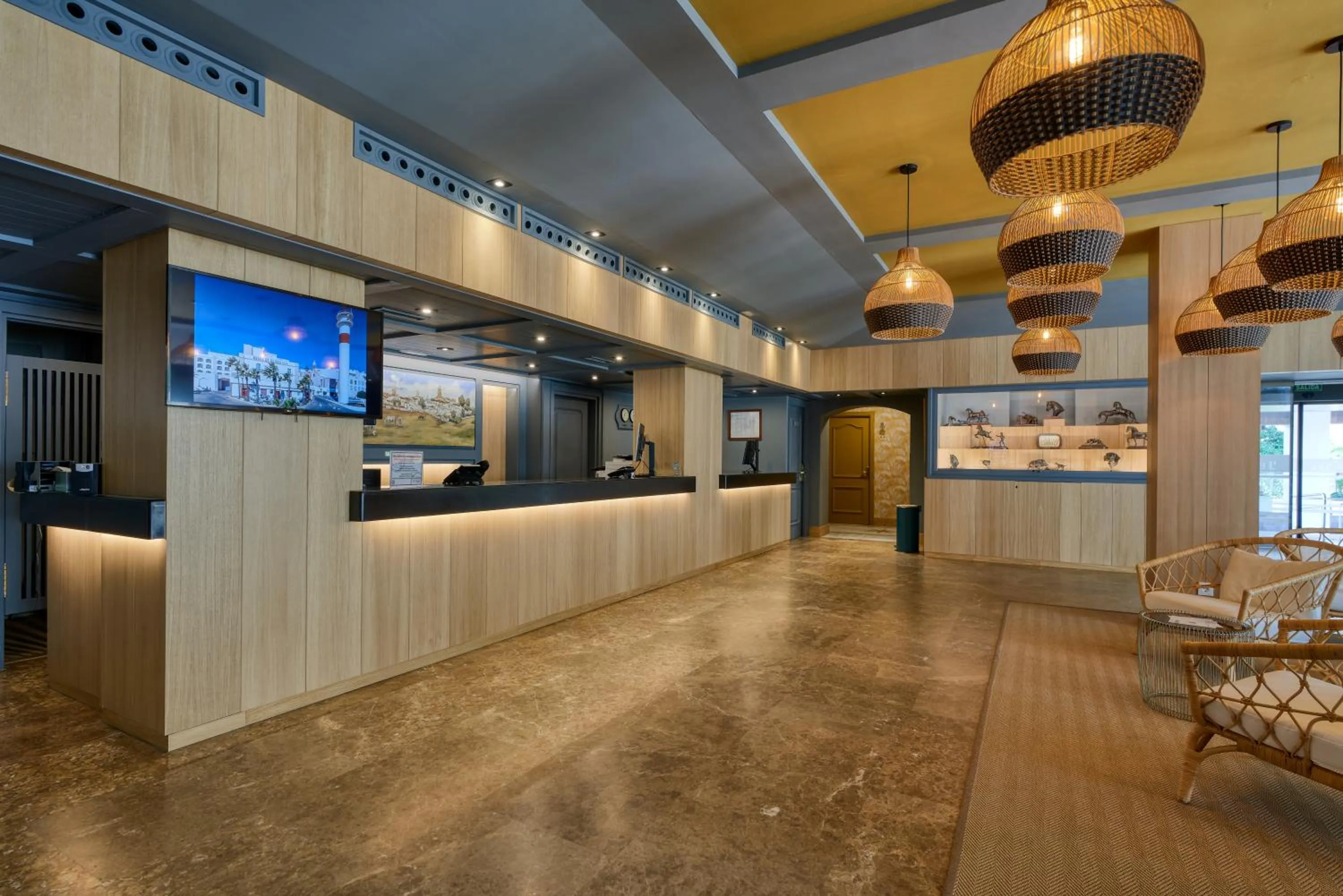 Lobby or reception in Hotel Jerez & Spa