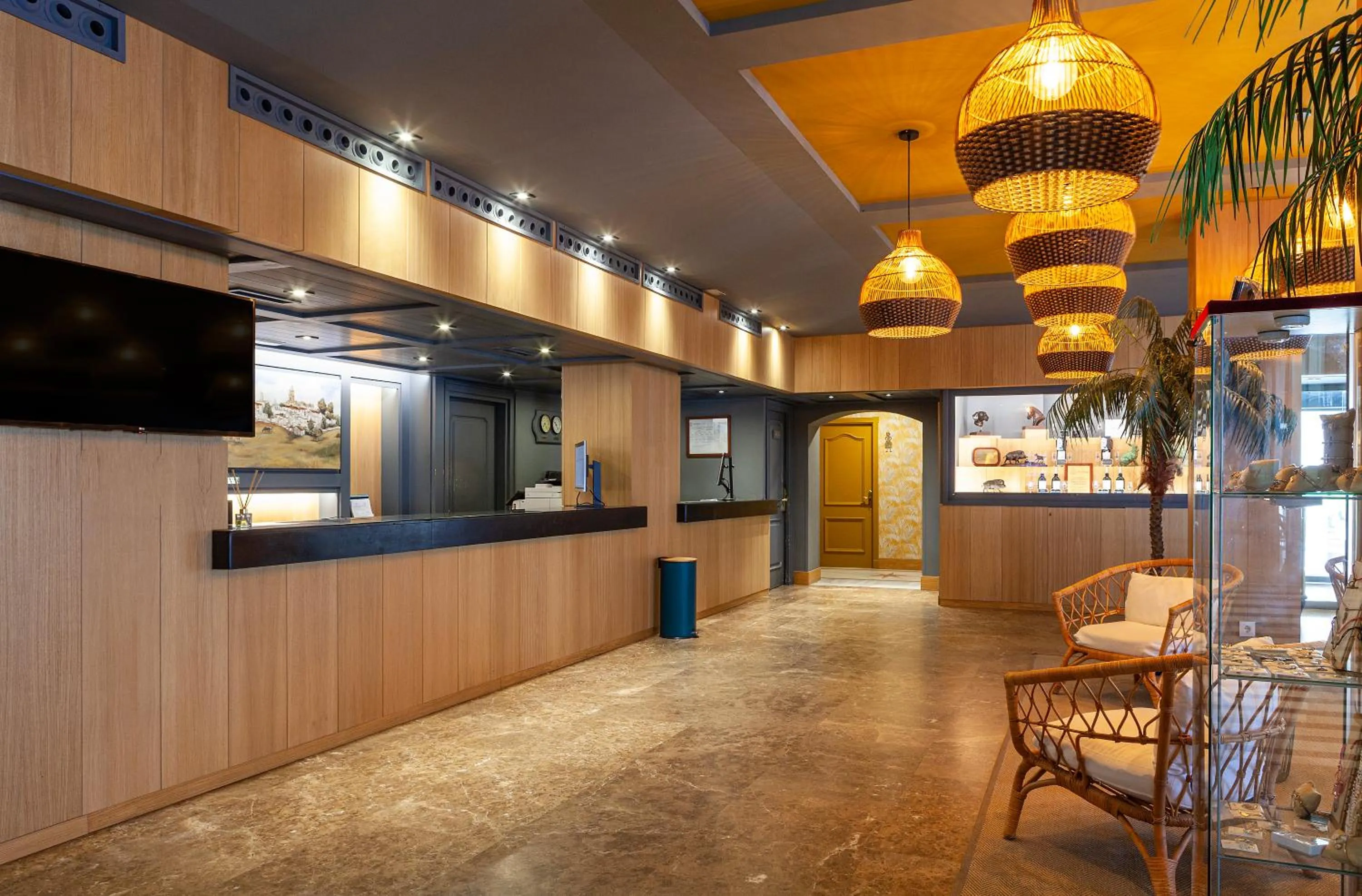 Lobby or reception in Hotel Jerez & Spa
