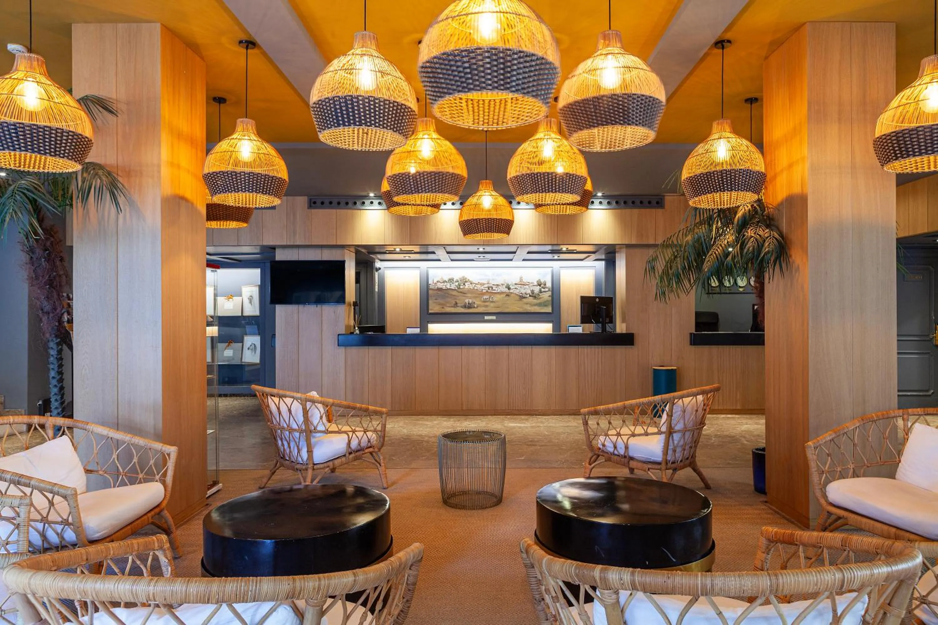 Lobby or reception in Hotel Jerez & Spa