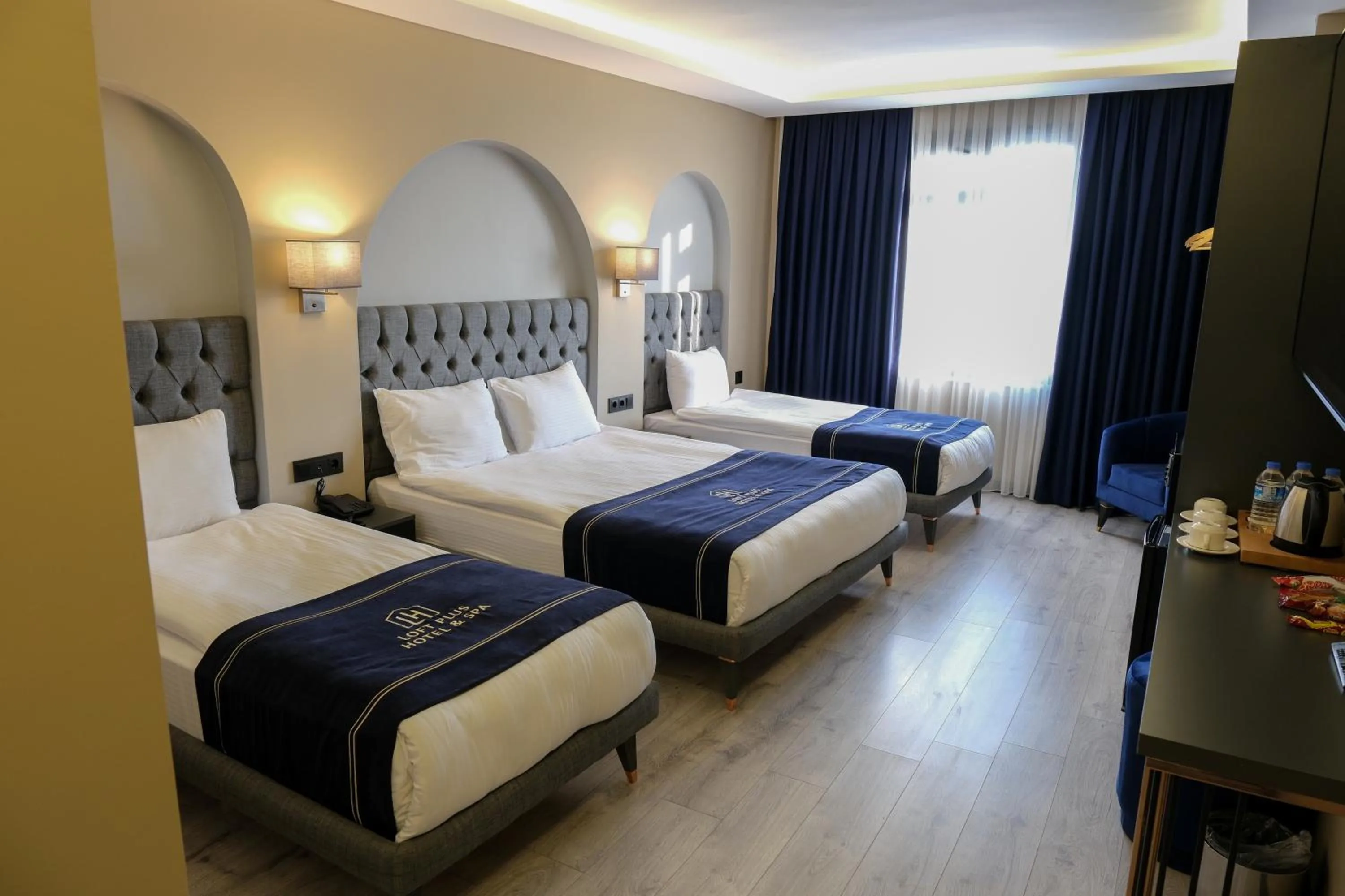 Photo of the whole room, Bed in Plus Hotel & Private Transportation İstanbul Airport-By Loft