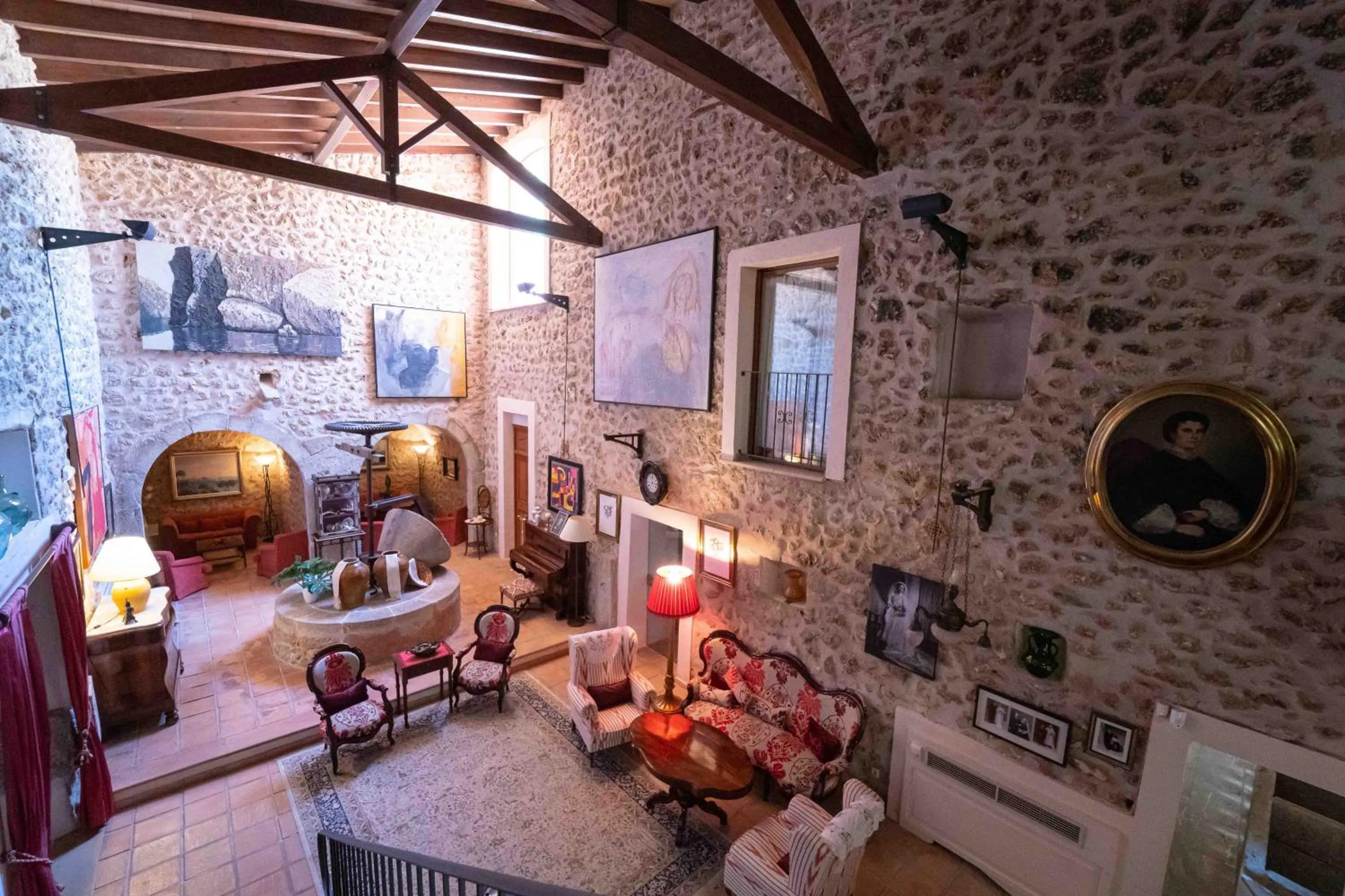 Seating area in Hotel Rural S'Olivaret & Spa