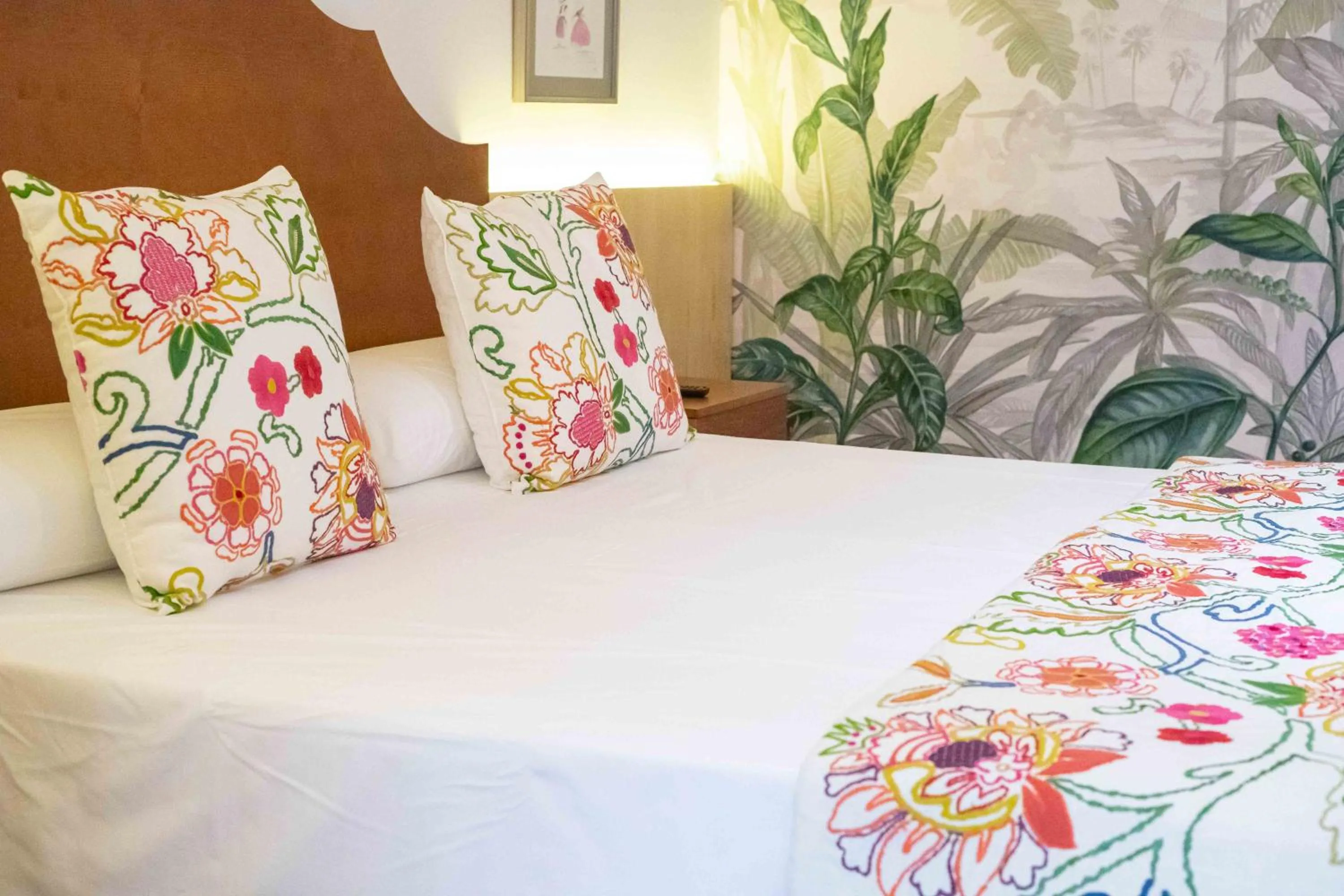 Bed in Hotel Rural S'Olivaret & Spa