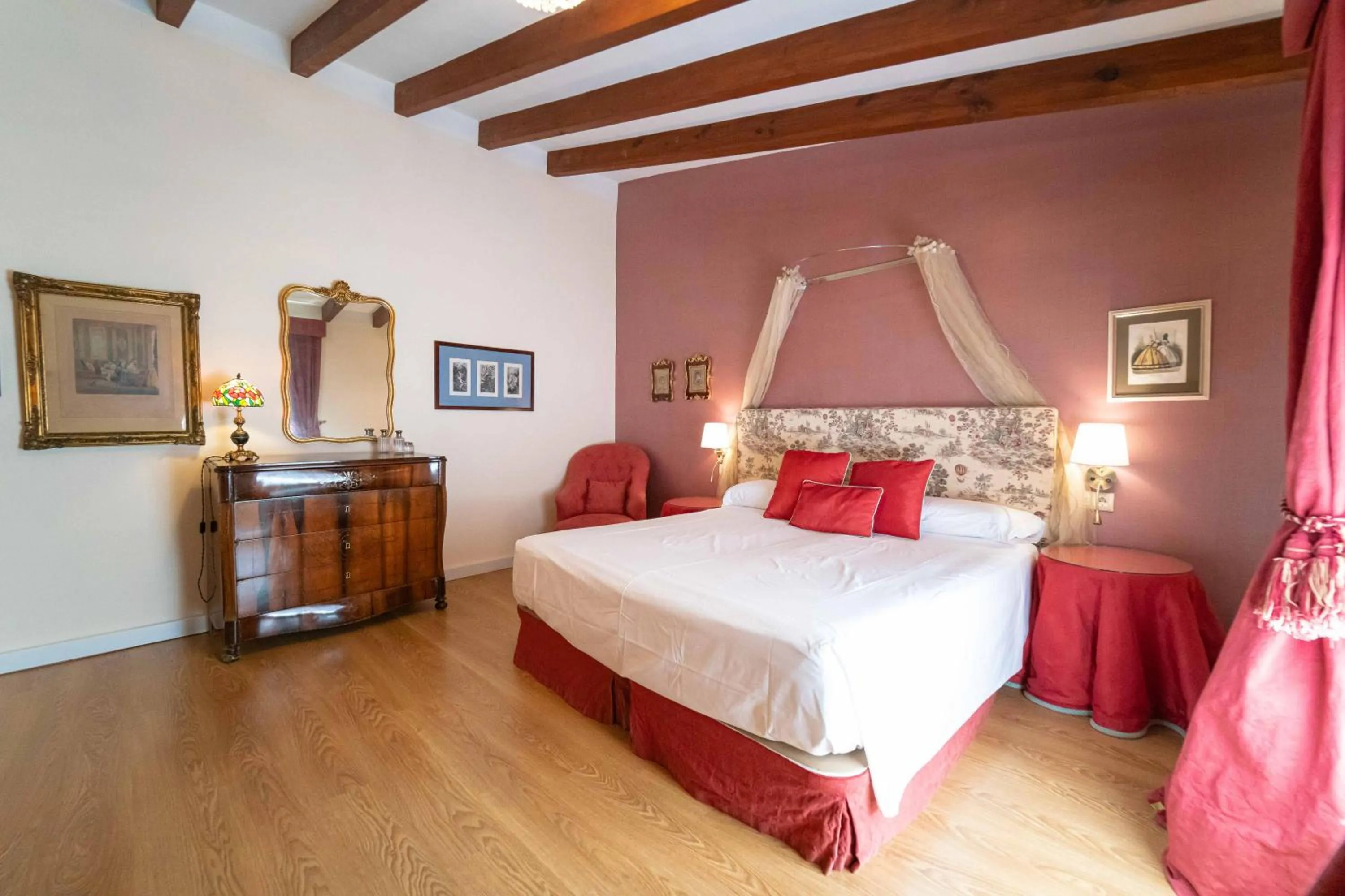 Bed in Hotel Rural S'Olivaret & Spa