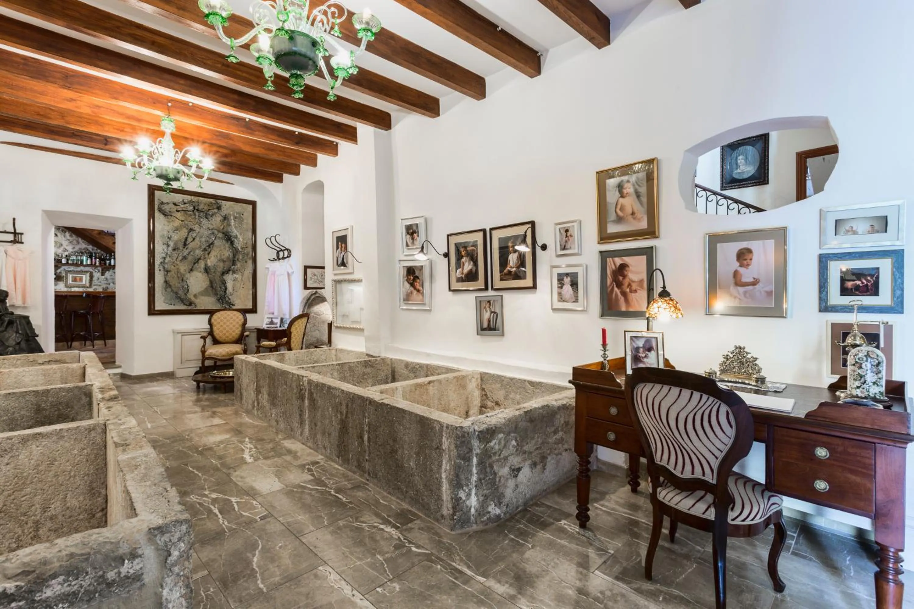 Living room in Hotel Rural S'Olivaret & Spa